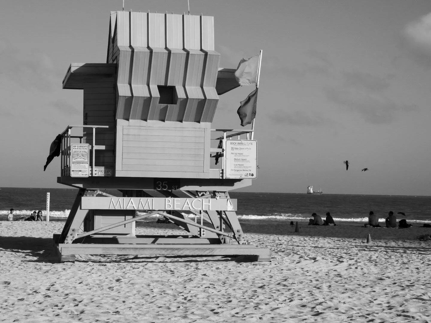 Miam Florida South Beach by www.MychaelX,photos 000042bw.JPG