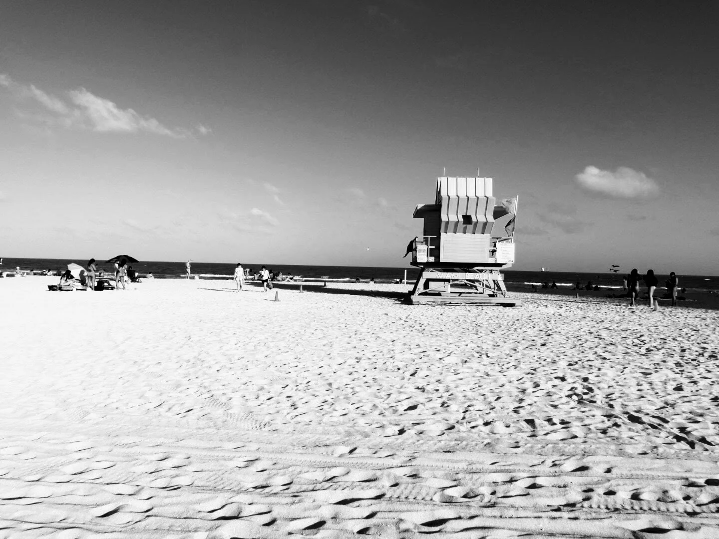 Miam Florida South Beach by www.MychaelX,photos 000040bw.JPG