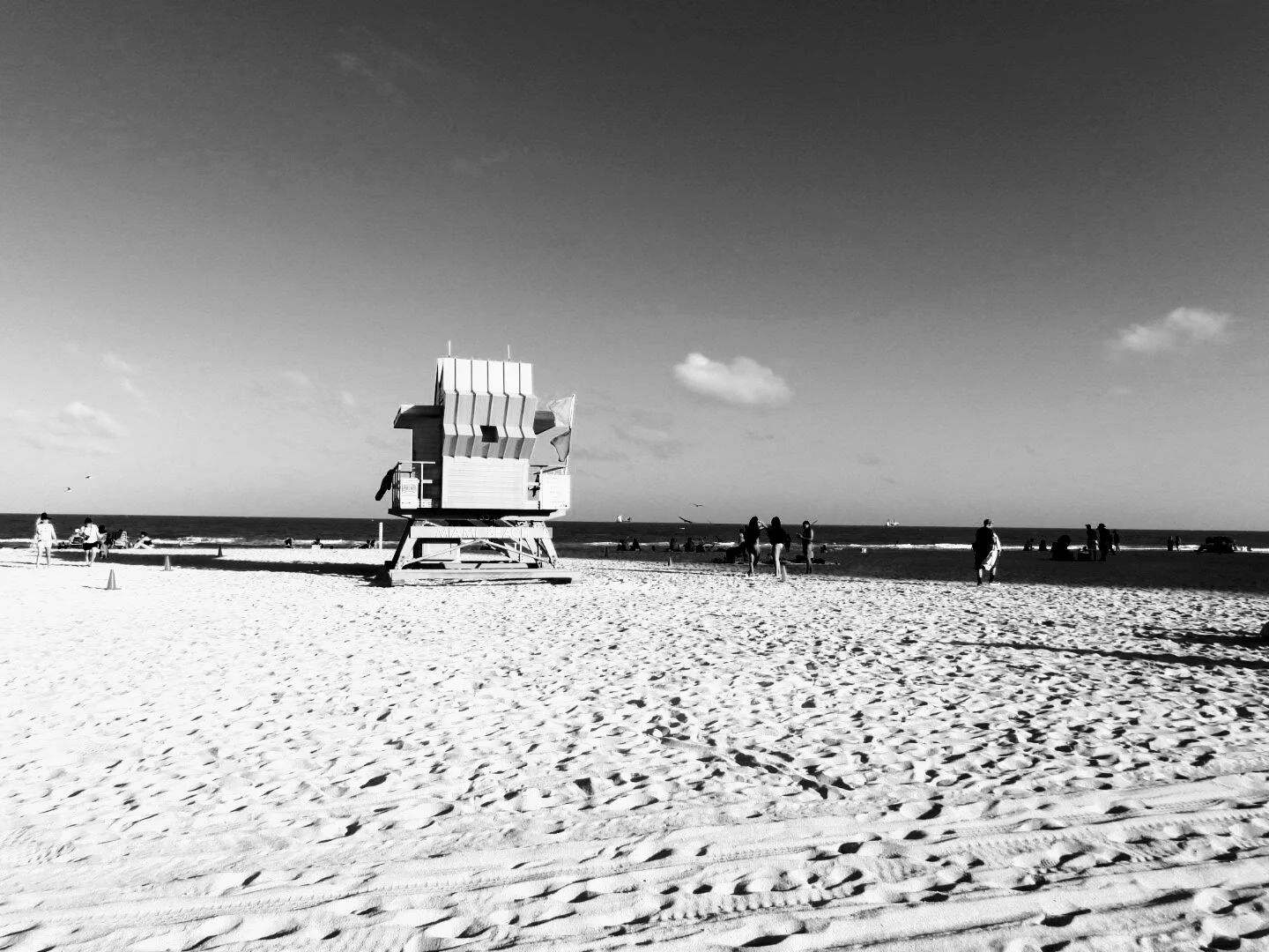 Miam Florida South Beach by www.MychaelX,photos 000041bw.JPG