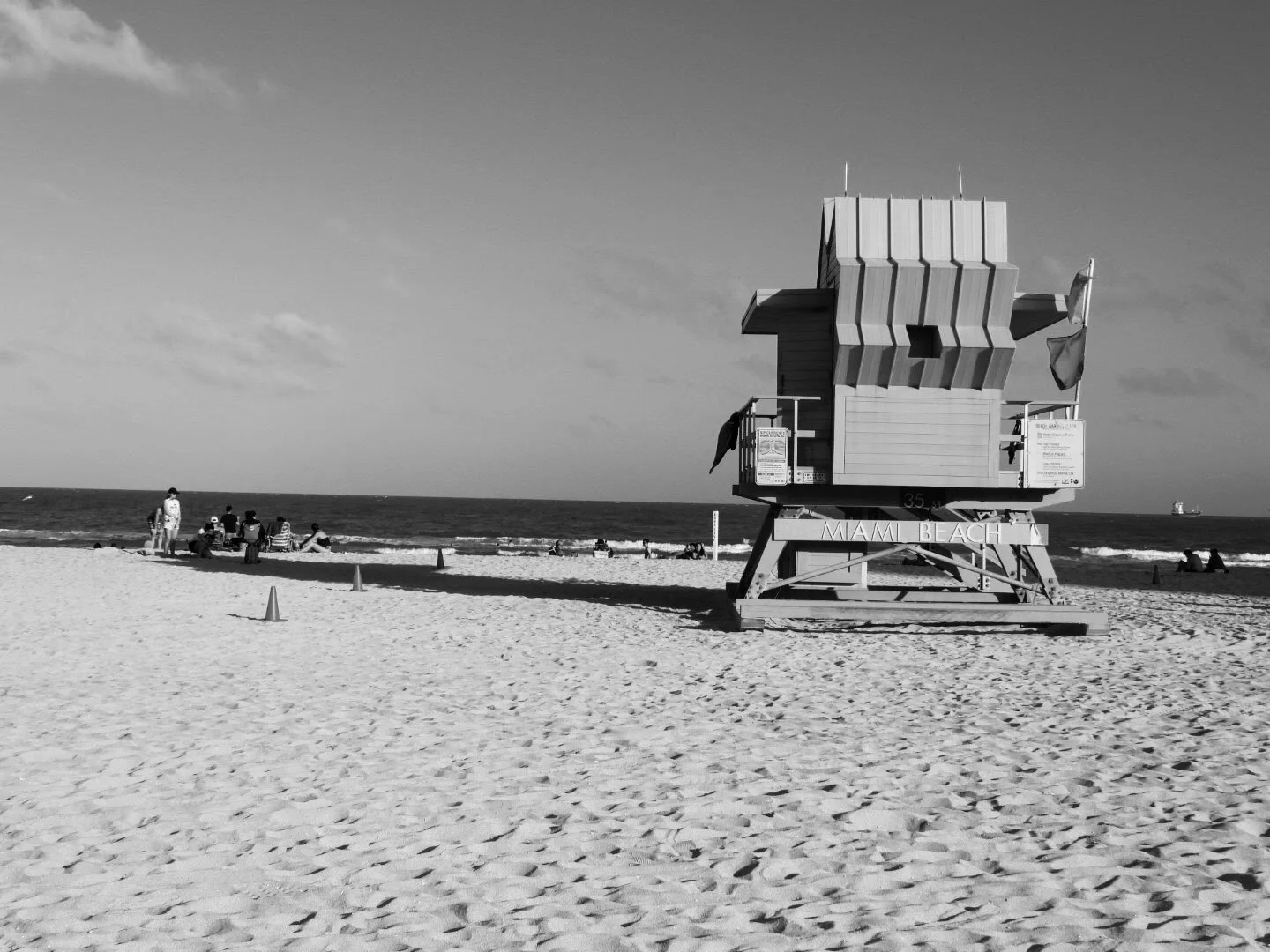 Miam Florida South Beach by www.MychaelX,photos 000045bw.JPG