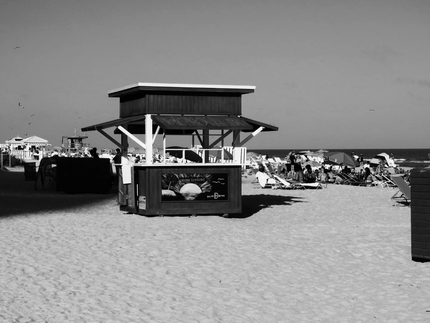 Miam Florida South Beach by www.MychaelX,photos 000053bw.JPG