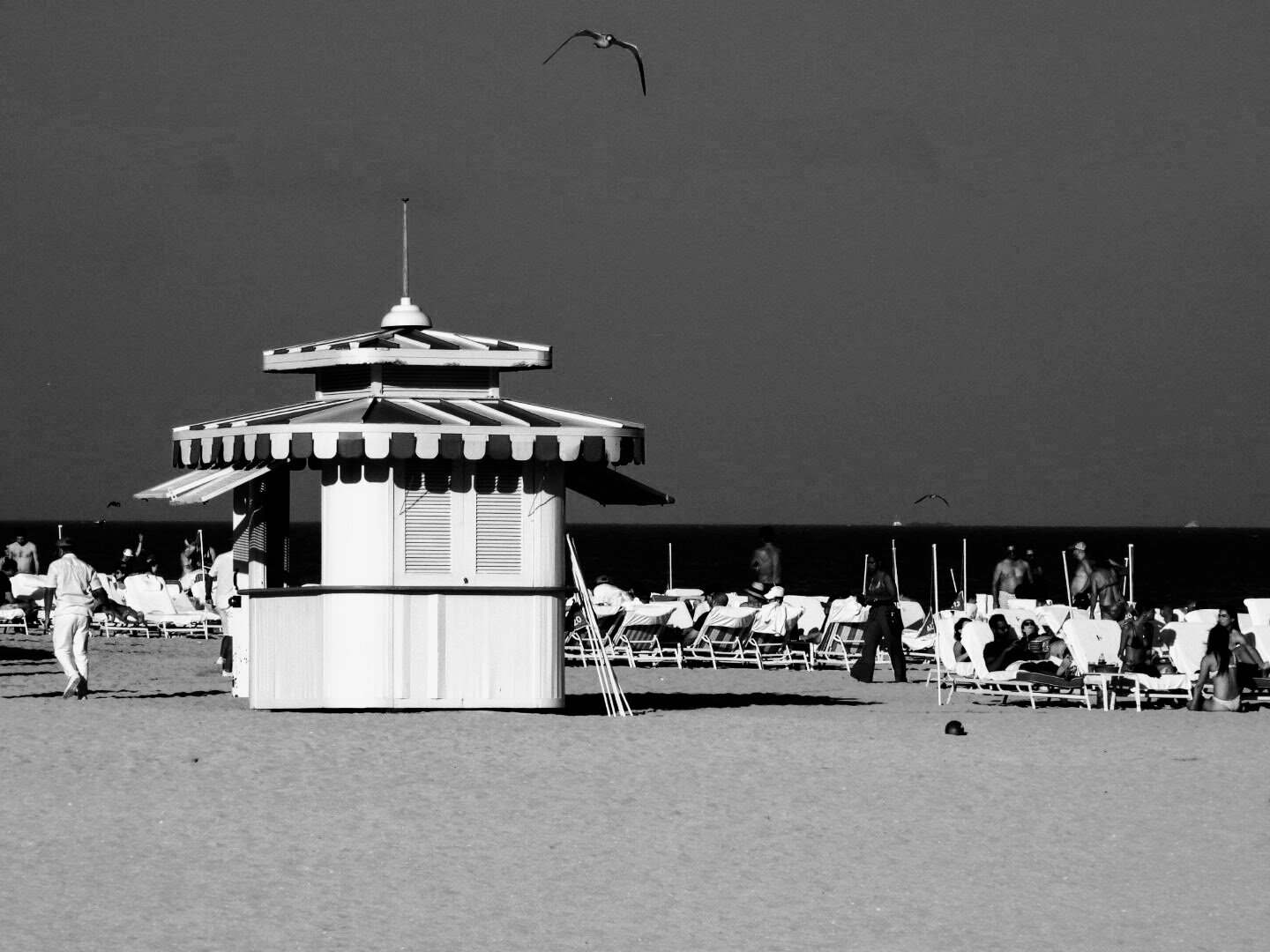 Miam Florida South Beach by www.MychaelX,photos 000057bw.JPG