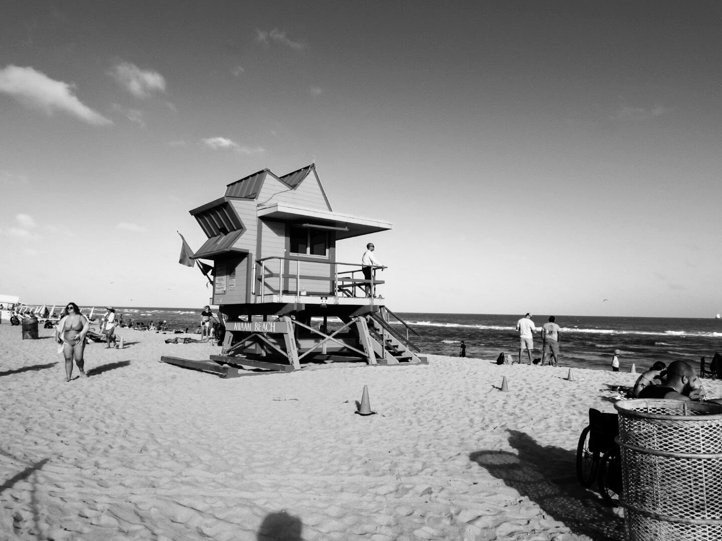 Miam Florida South Beach by www.MychaelX,photos 000081bw.JPG