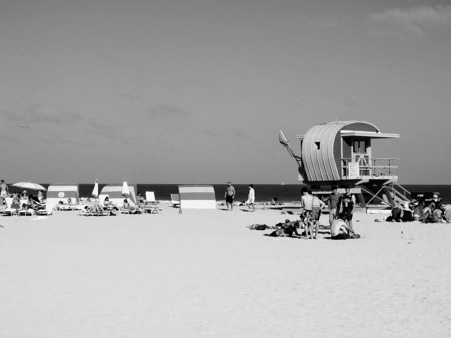 Miam Florida South Beach by www.MychaelX,photos 000097bw.JPG