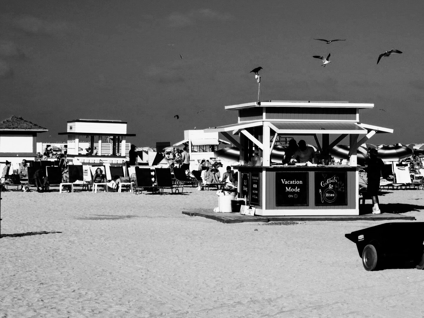 Miam Florida South Beach by www.MychaelX,photos 000094bw.JPG