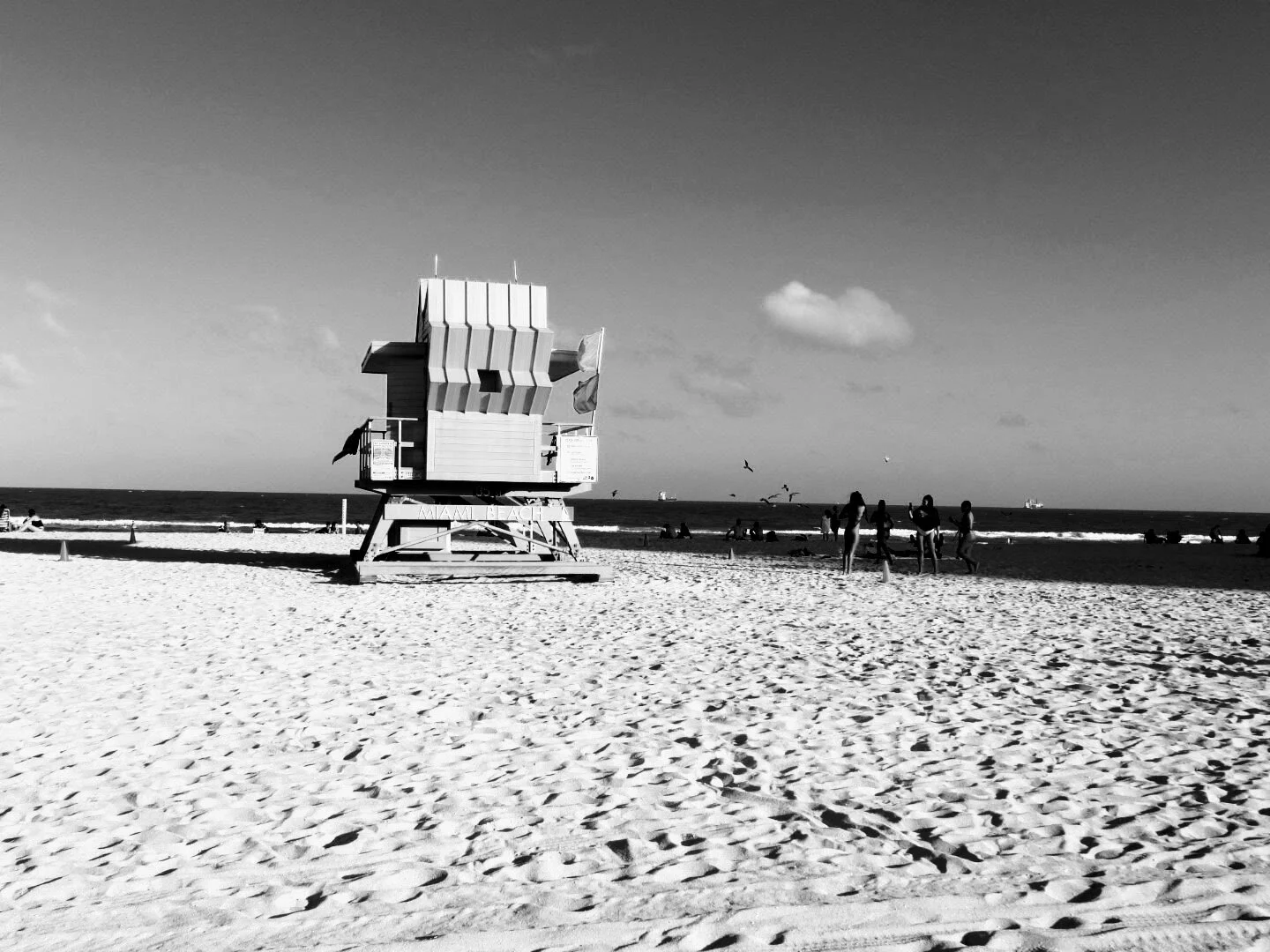 Miam Florida South Beach by www.MychaelX,photos 0000241bw.JPG