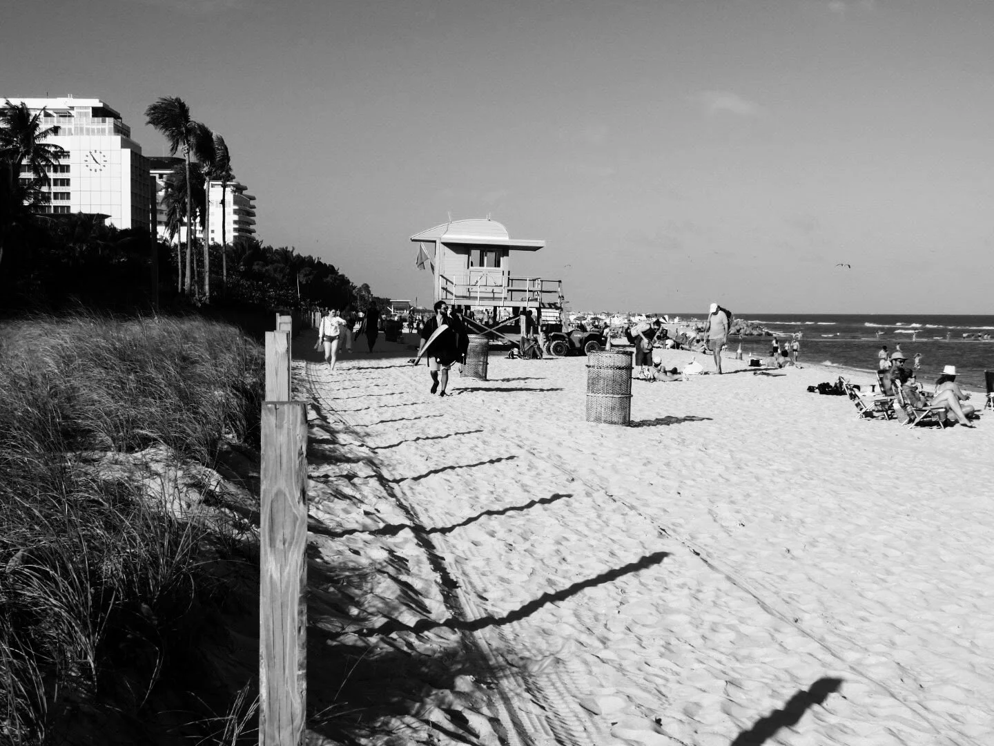Miam Florida South Beach by www.MychaelX,photos 000071bw.JPG