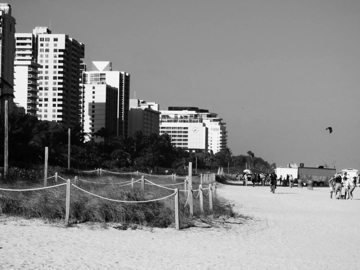 Miam Florida South Beach by www.MychaelX,photos 000082bw.JPG