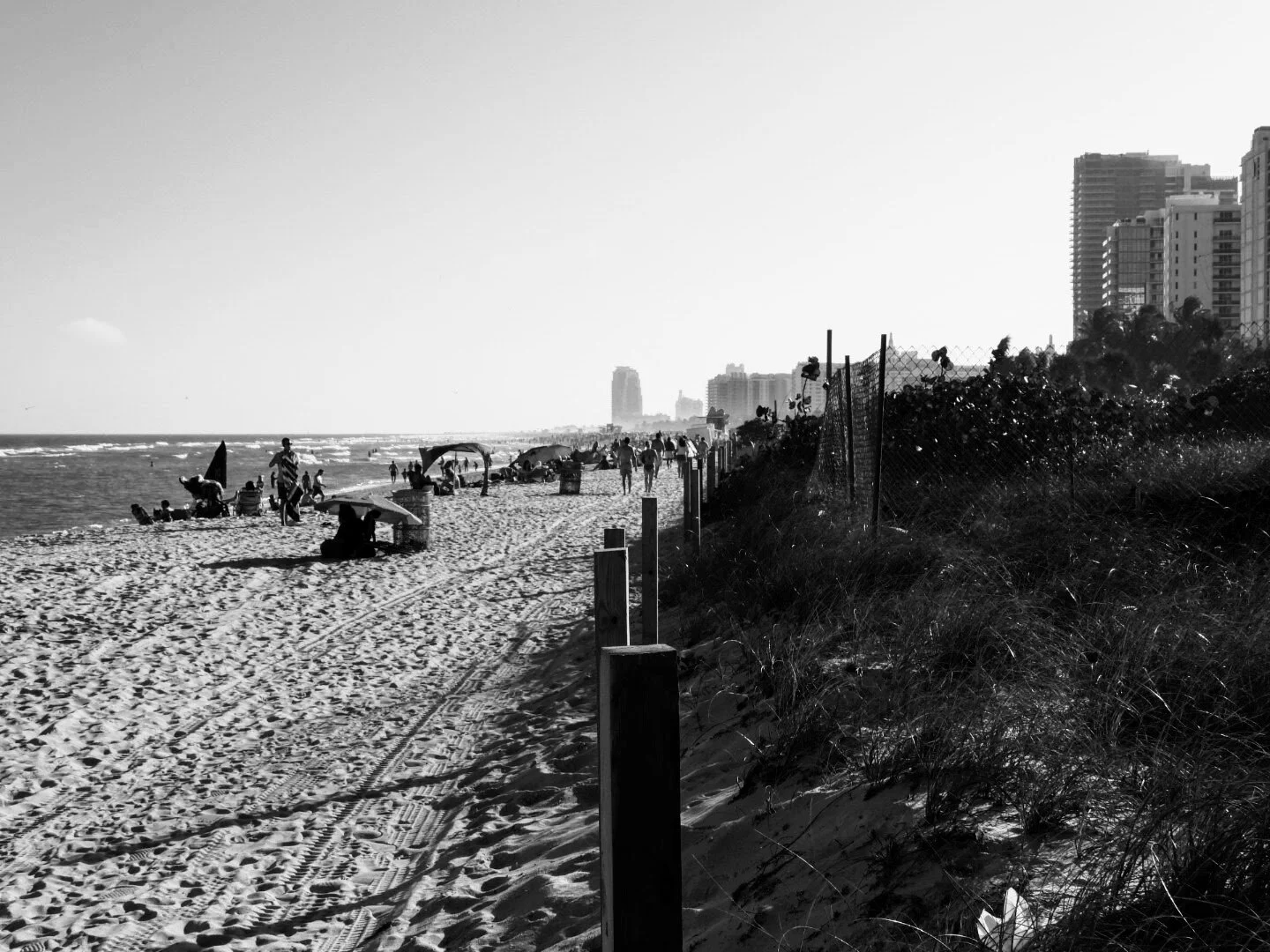 Miam Florida South Beach by www.MychaelX,photos 000070bw.JPG