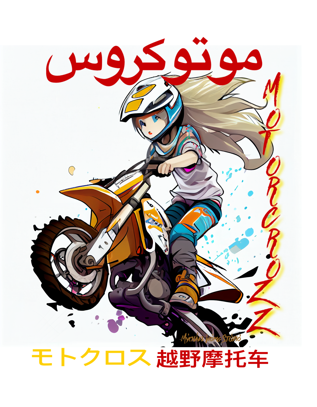 Motor Cross Teen