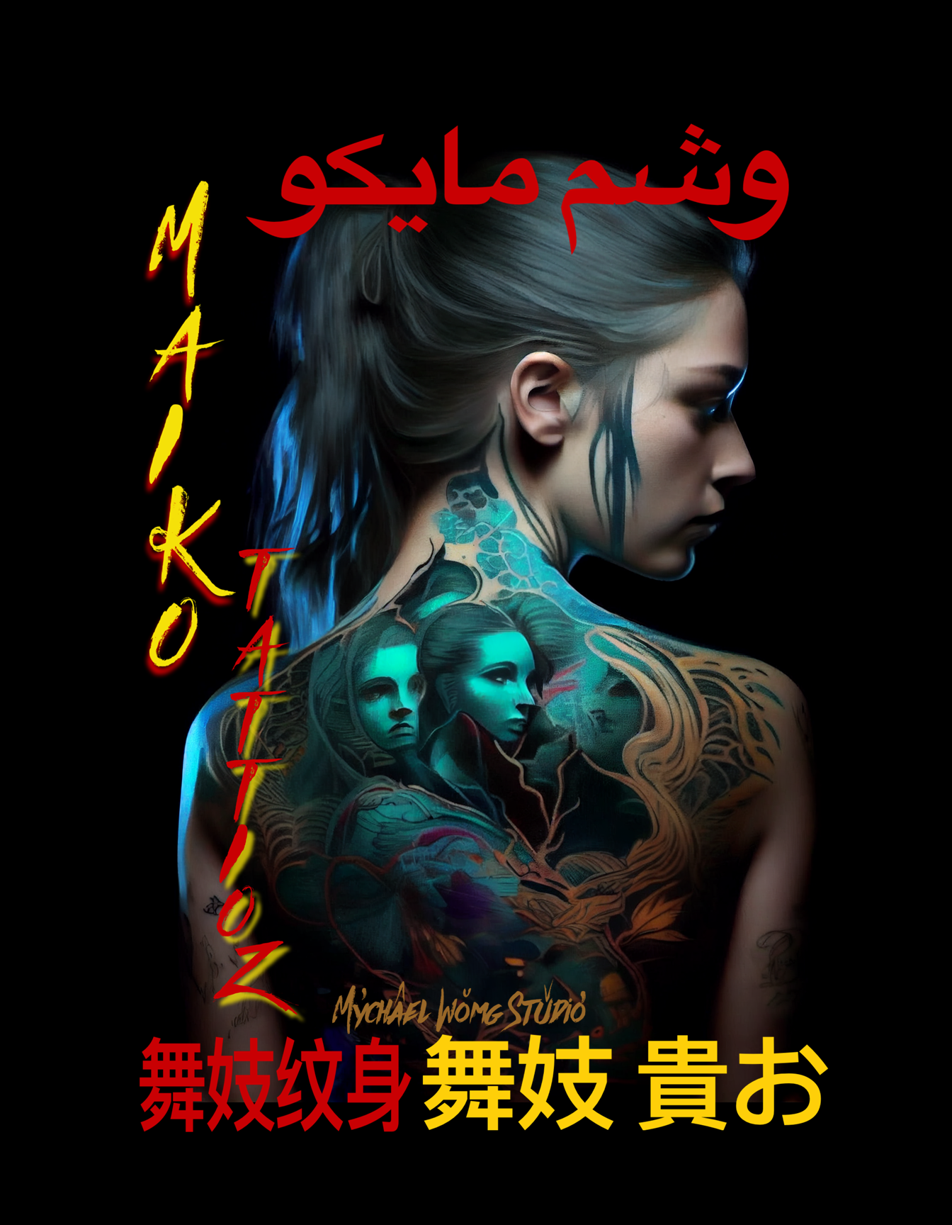 Maiko Tattooz Art Vol . 9