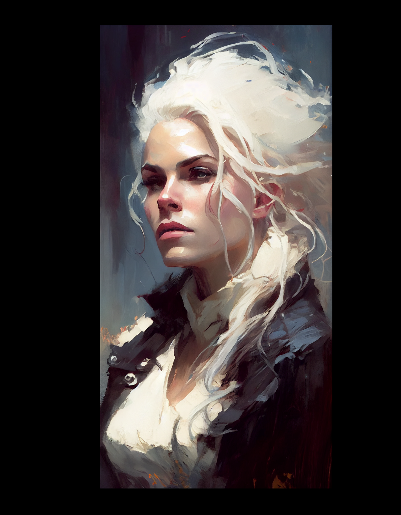 Oil Painting Lady Vol 1