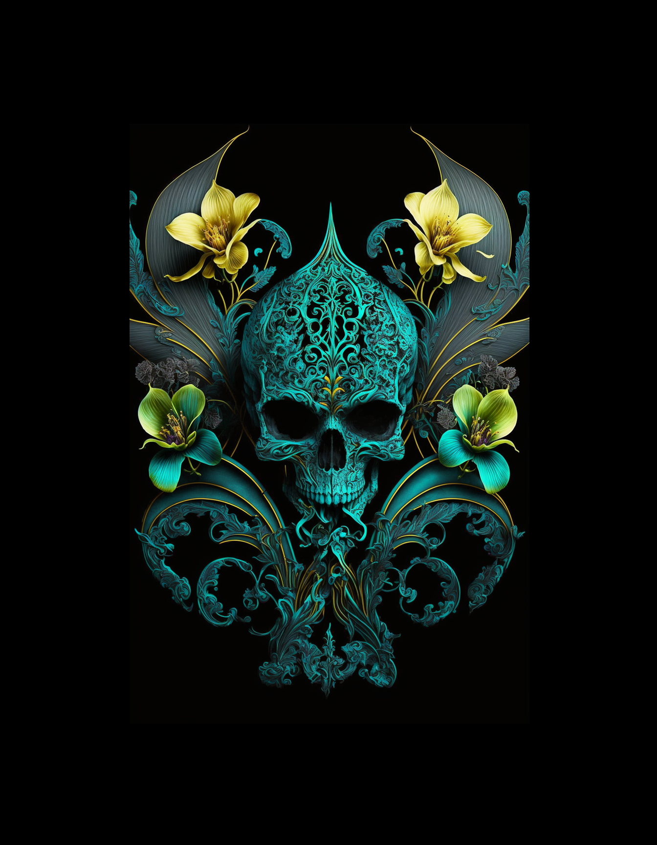5  FLOWER SKULL ART VOL 9 BY MYCHAEL WONG.png