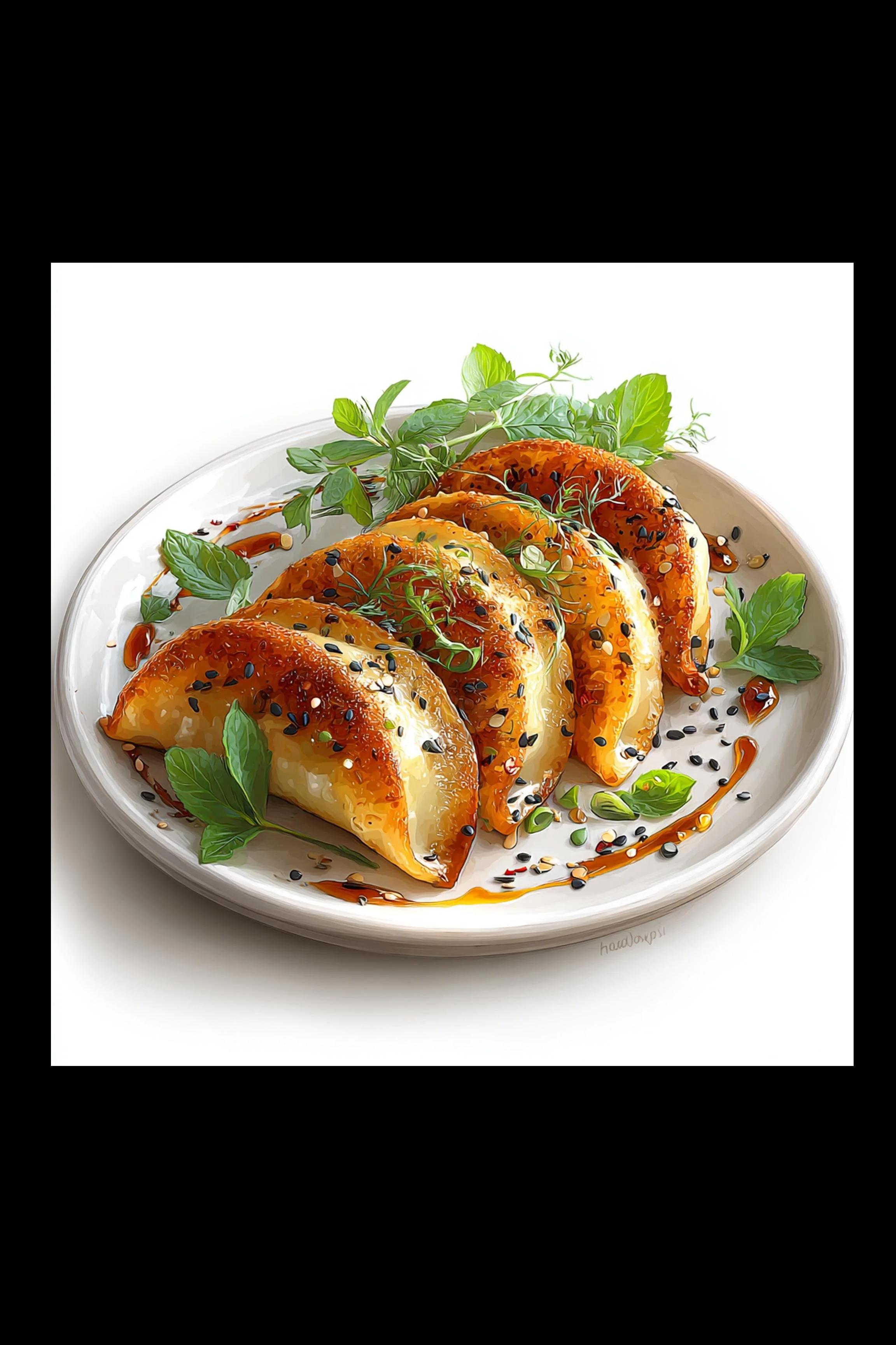 #44 Vietnamese Gourmet & Dessert — A Taste of Vietnam, Celebrated Through Art. — 24H × 24W Digital Art - MWS-VGD-0044