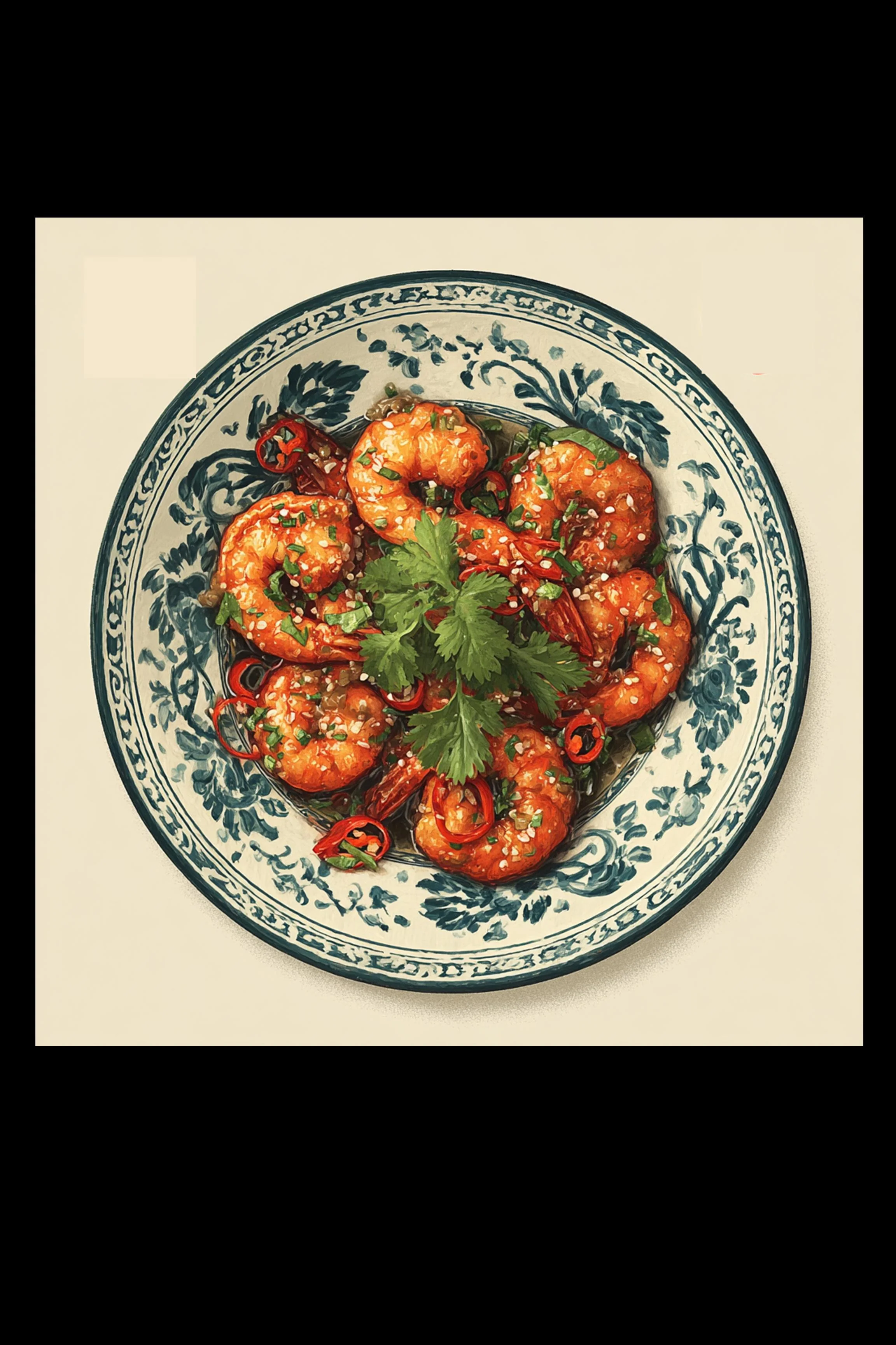#7 Vietnamese Gourmet & Dessert — A Taste of Vietnam, Celebrated Through Art. — 24H × 24W Digital Art - MWS-VGD-0007