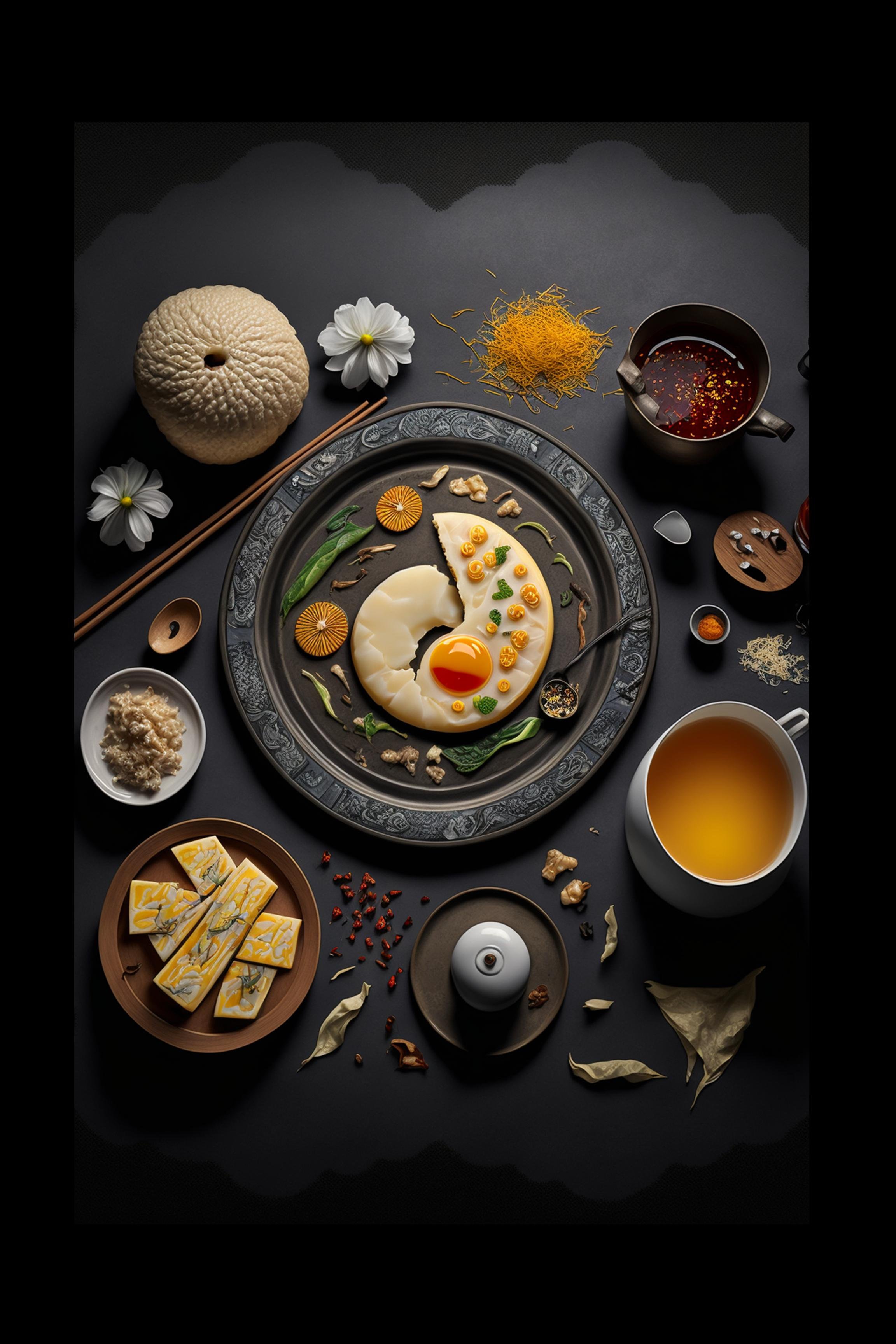 #21 International Dessert & Gourmet — A Celebration of Sweet Flavor and Global Style. 24H × 36W Digital Art  - MWS-INTL-0021