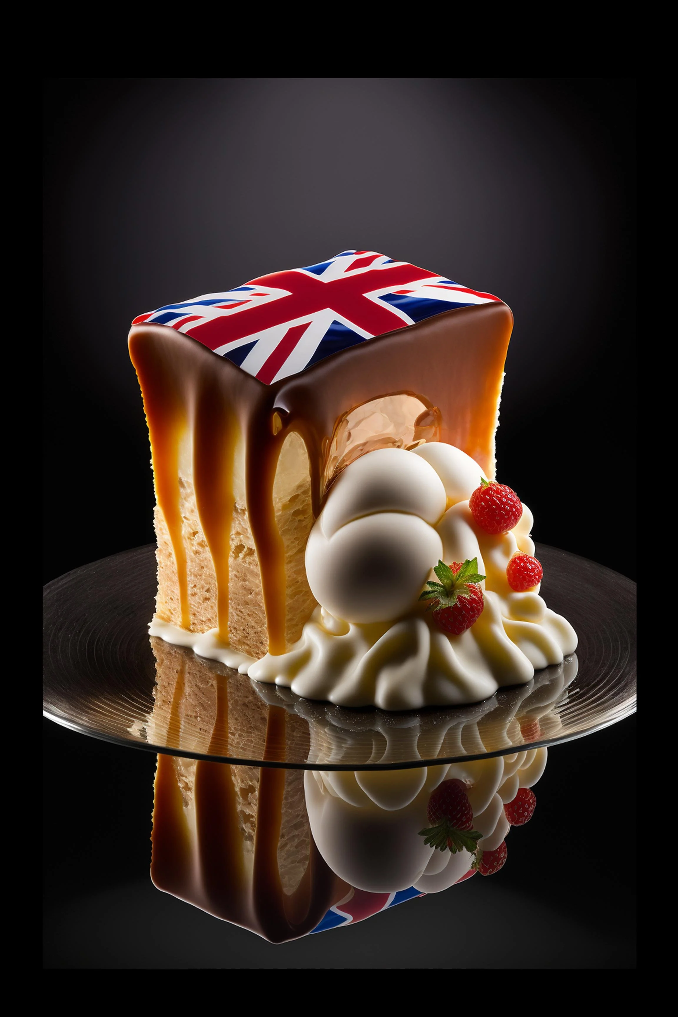 #30 International Dessert & Gourmet — A Celebration of Sweet Flavor and Global Style. 24H × 36W Digital Art  - MWS-INTL-0030