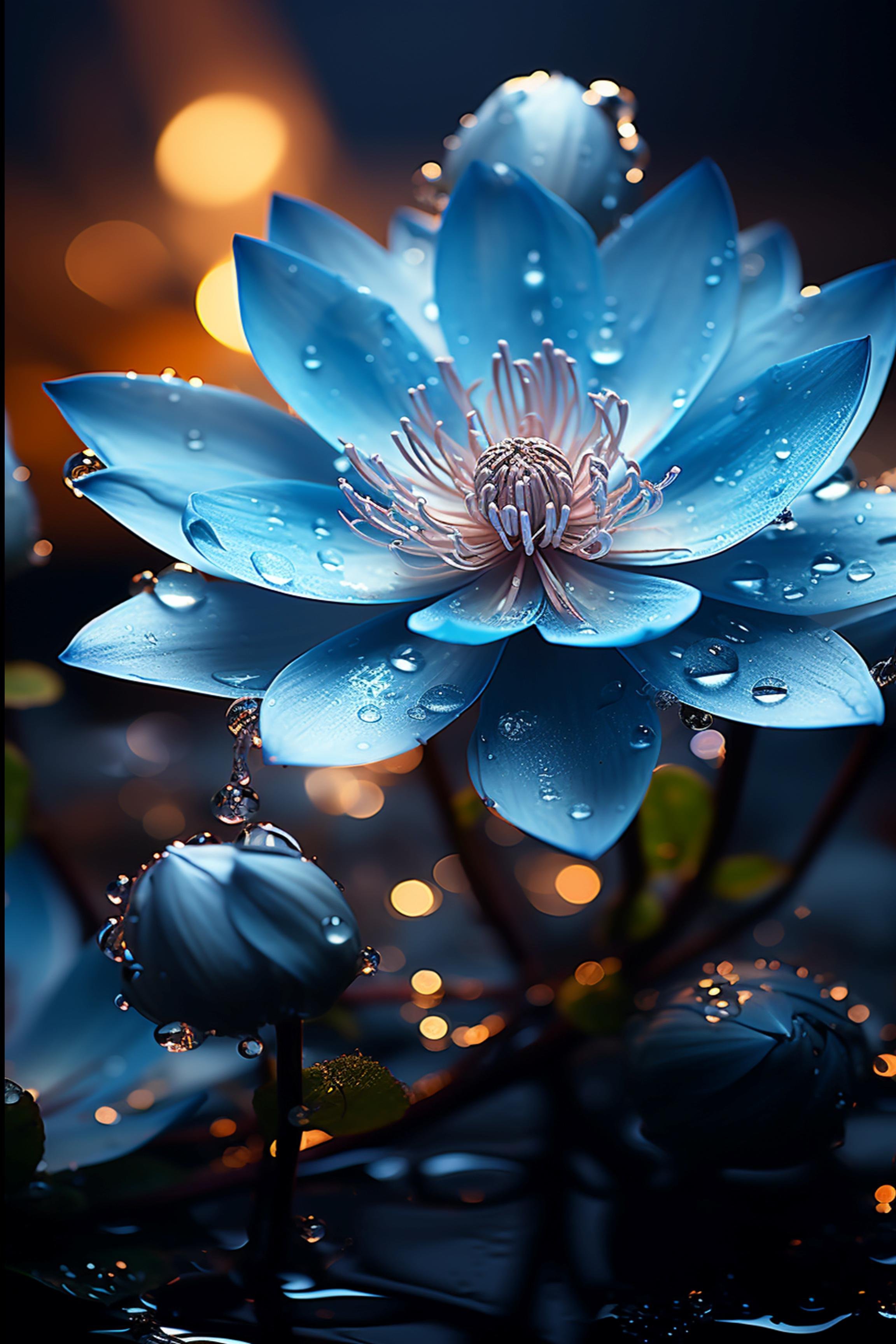 #30 FLOWER ART –  Let Nature Bloom Through Art. — 24H × 36W Digital Art Artwork ID: MWS-FLW-030