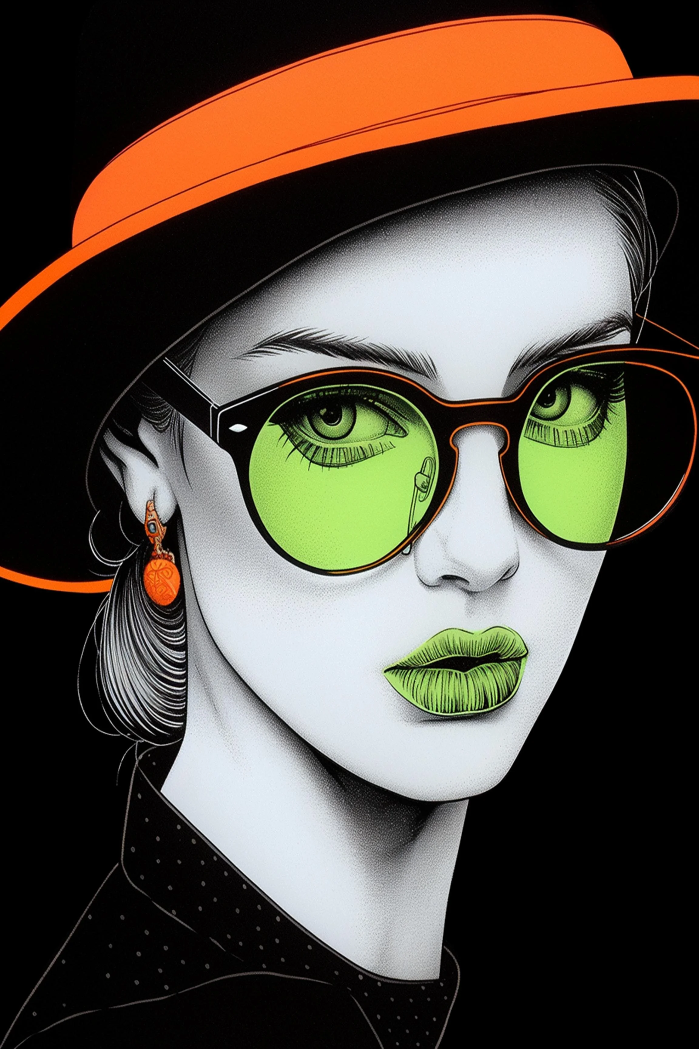 #44 ÉTERNACHIC COLLECTION — Style Changes. Elegance Remains. — 24H × 36W Digital Art — ID; MWS-ETER–0044