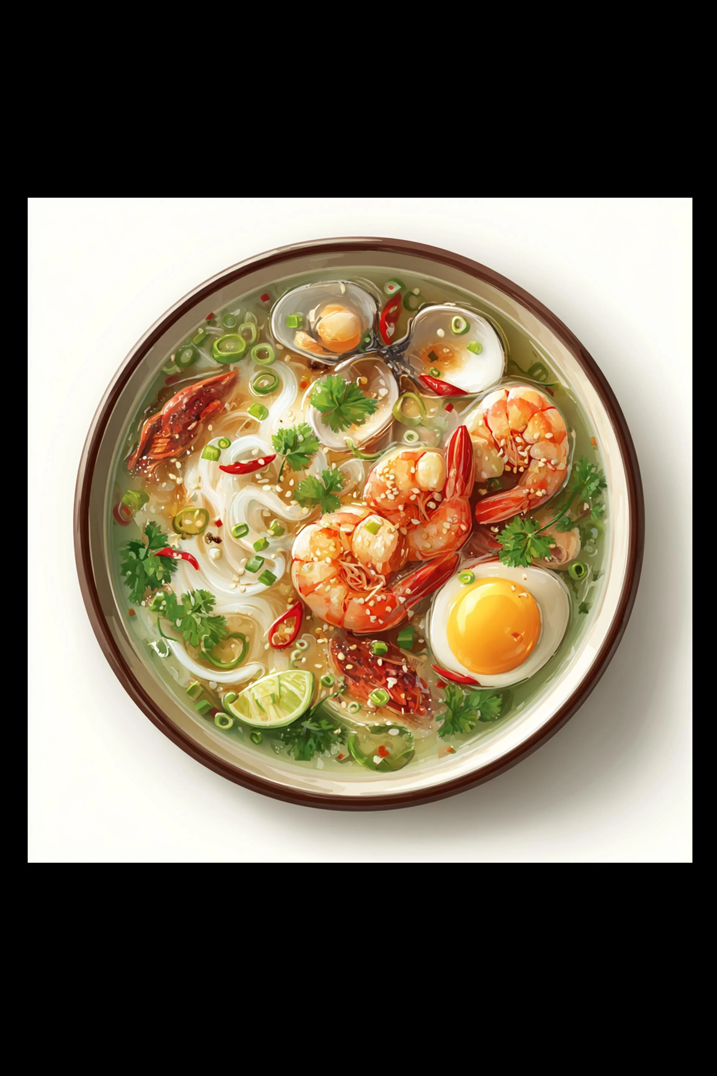 #14 Vietnamese Gourmet & Dessert — A Taste of Vietnam, Celebrated Through Art. — 24H × 24W Digital Art - MWS-VGD-00014