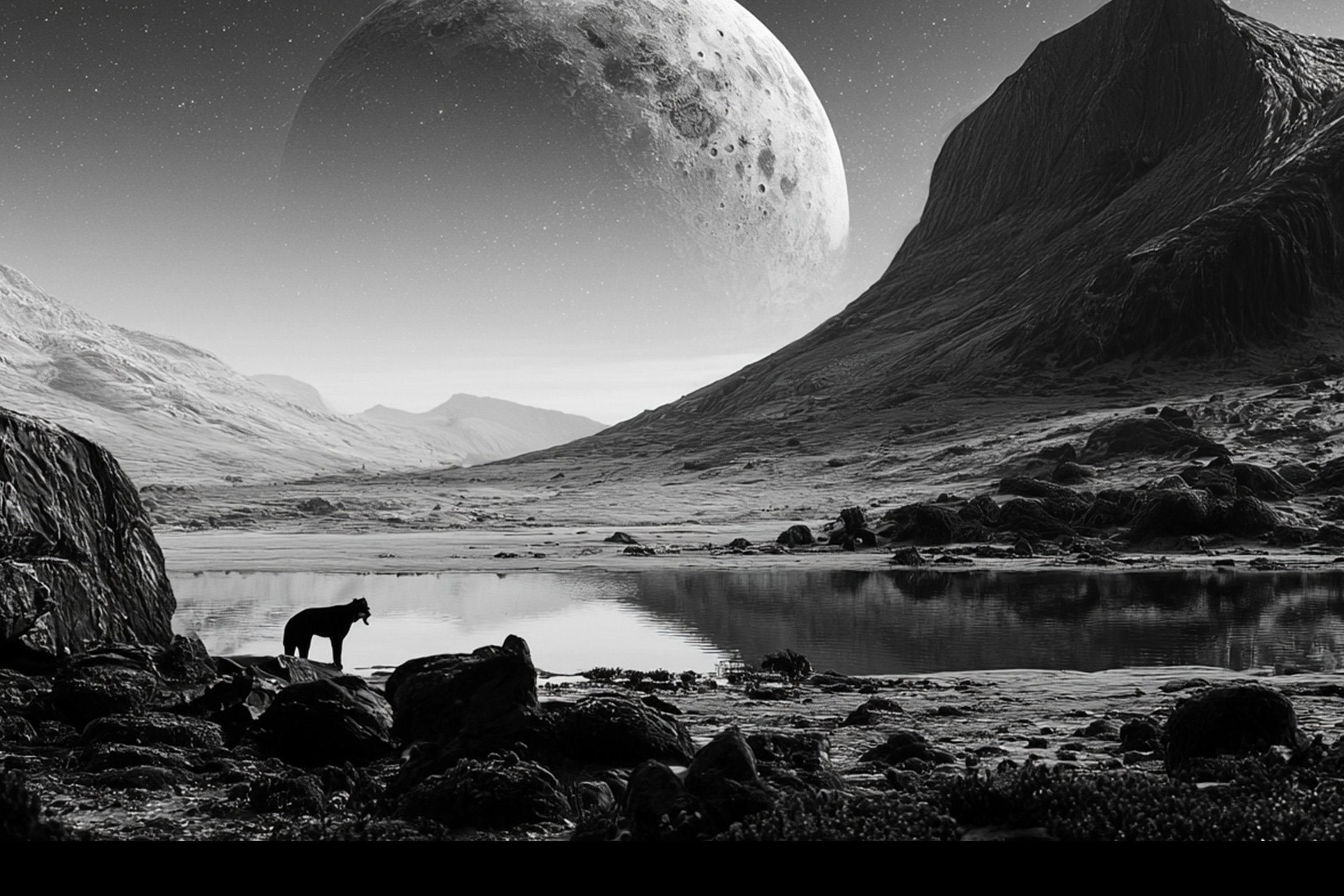 #2 BLACK & WHITE LANDSCAPE — Timeless Beauty in Every View