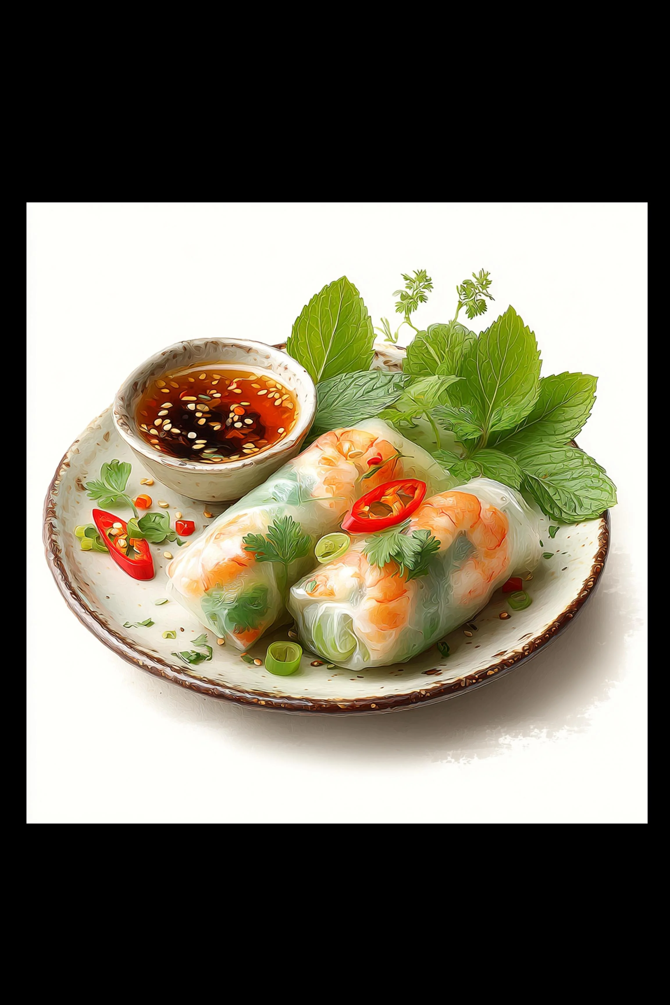 #2 Vietnamese Gourmet & Dessert — A Taste of Vietnam, Celebrated Through Art. — 24H × 24W Digital Art - MWS-VGD-0002