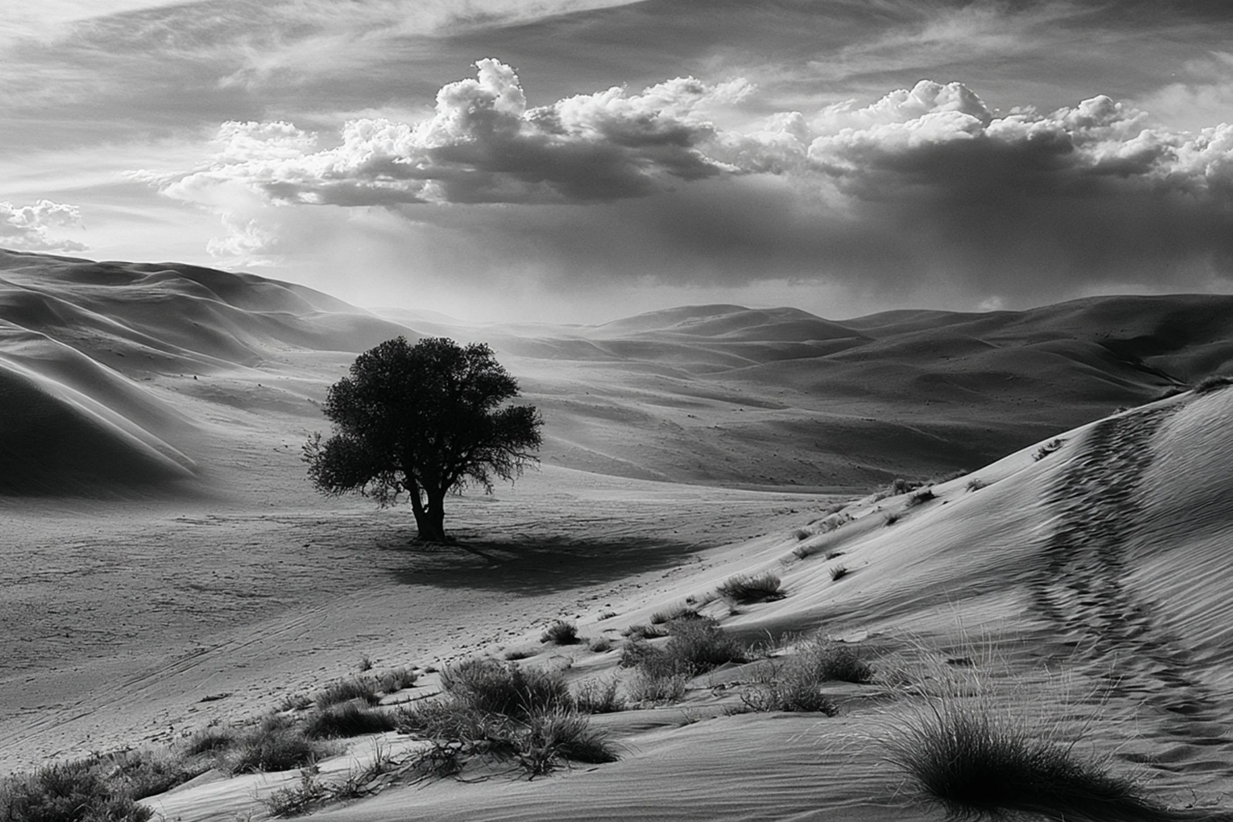 #21 BLACK & WHITE LANDSCAPE — Timeless Beauty in Every View 24W X 36H