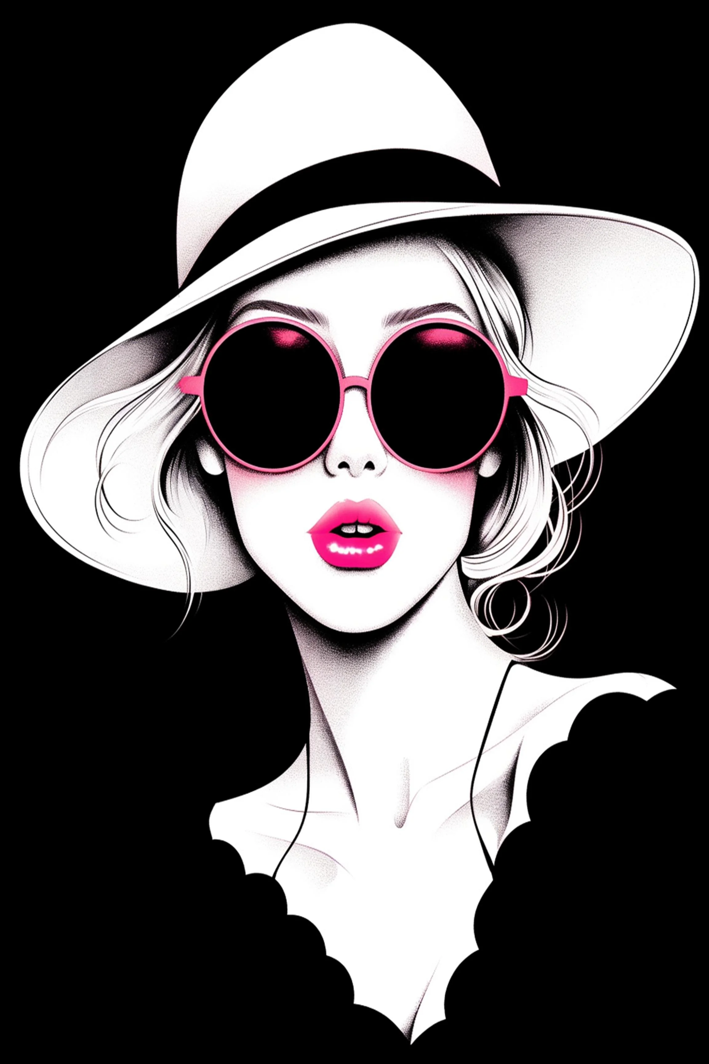 #84 ÉTERNACHIC COLLECTION — Style Changes. Elegance Remains. — 24H × 36W Digital Art — ID; MWS-ETER–0084