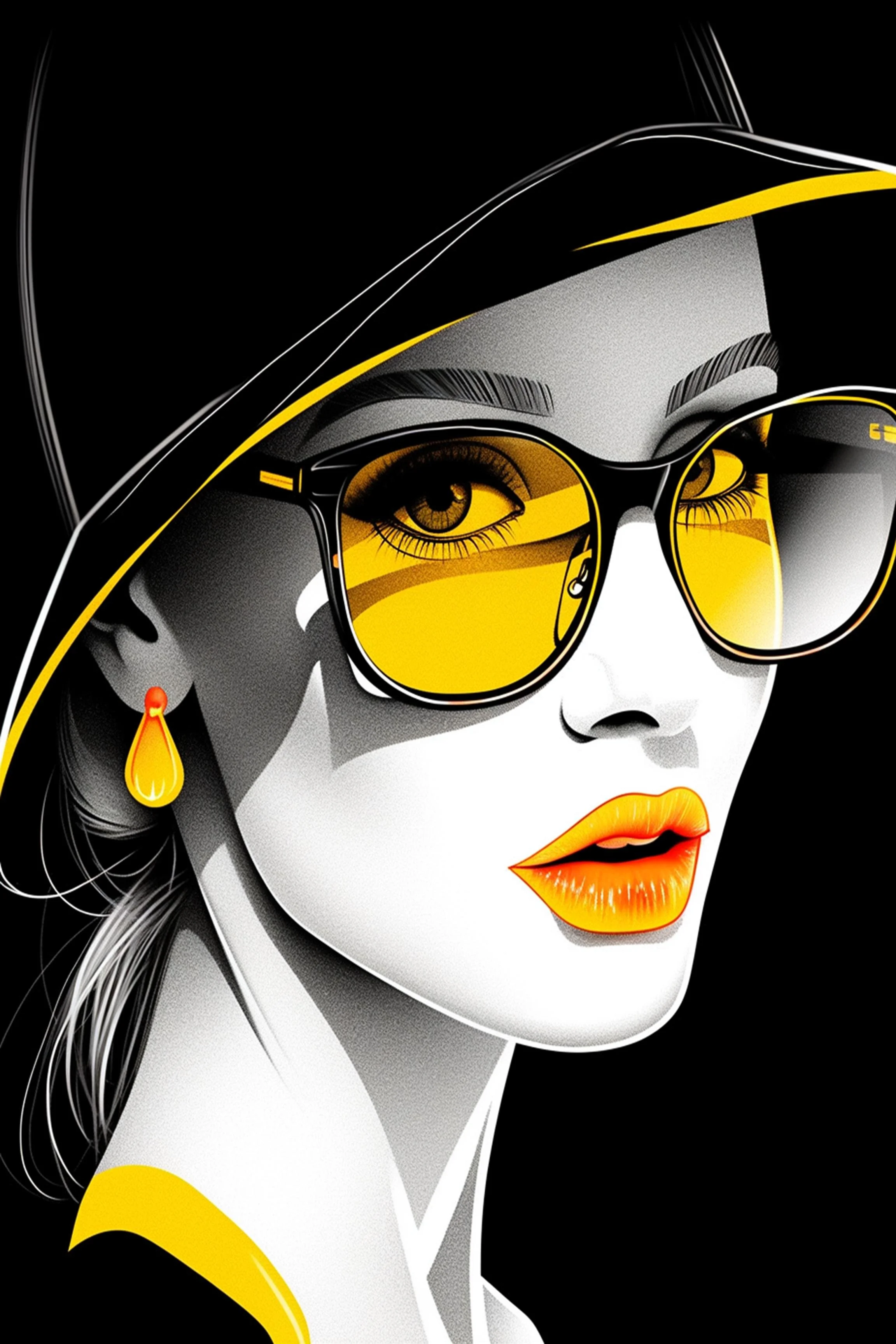 #81 ÉTERNACHIC COLLECTION — Style Changes. Elegance Remains. — 24H × 36W Digital Art — ID; MWS-ETER–0081
