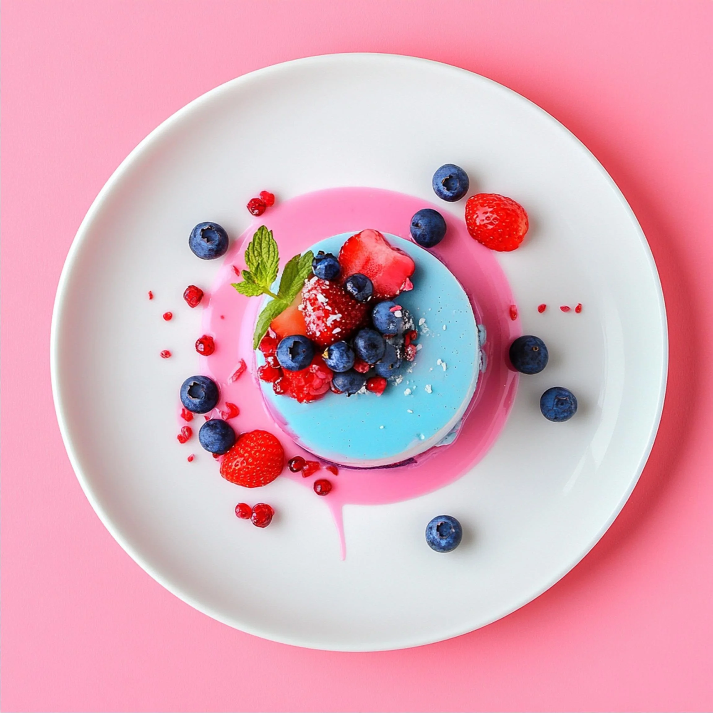 #11 INTL L&H DESSERT  — A Celebration of Sweet Flavor and Global Style. 24H × 34W Digital Art  - MWS-IDG-0011