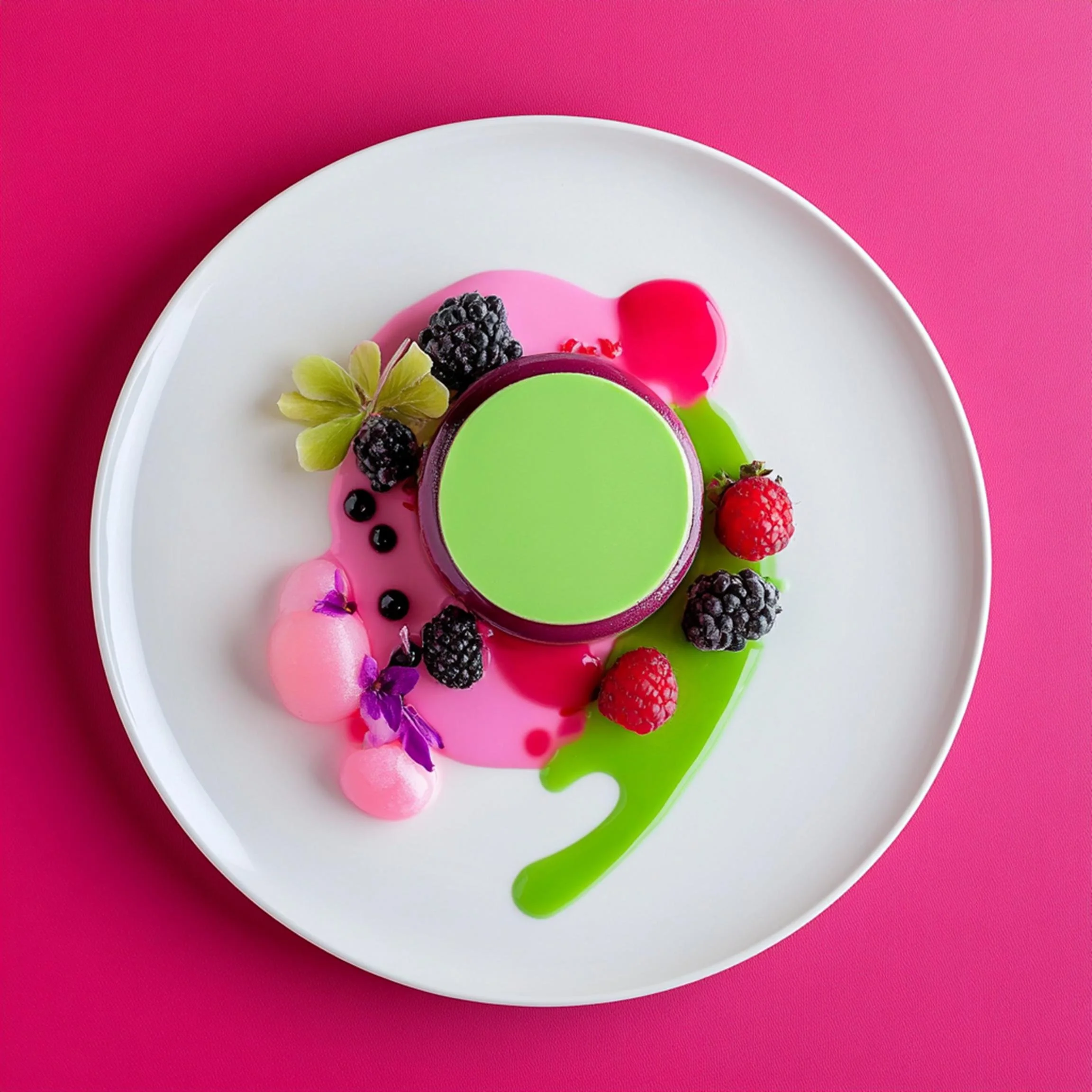 #24 INTL L&H DESSERT  — A Celebration of Sweet Flavor and Global Style. 24H × 34W Digital Art  - MWS-IDG-0024