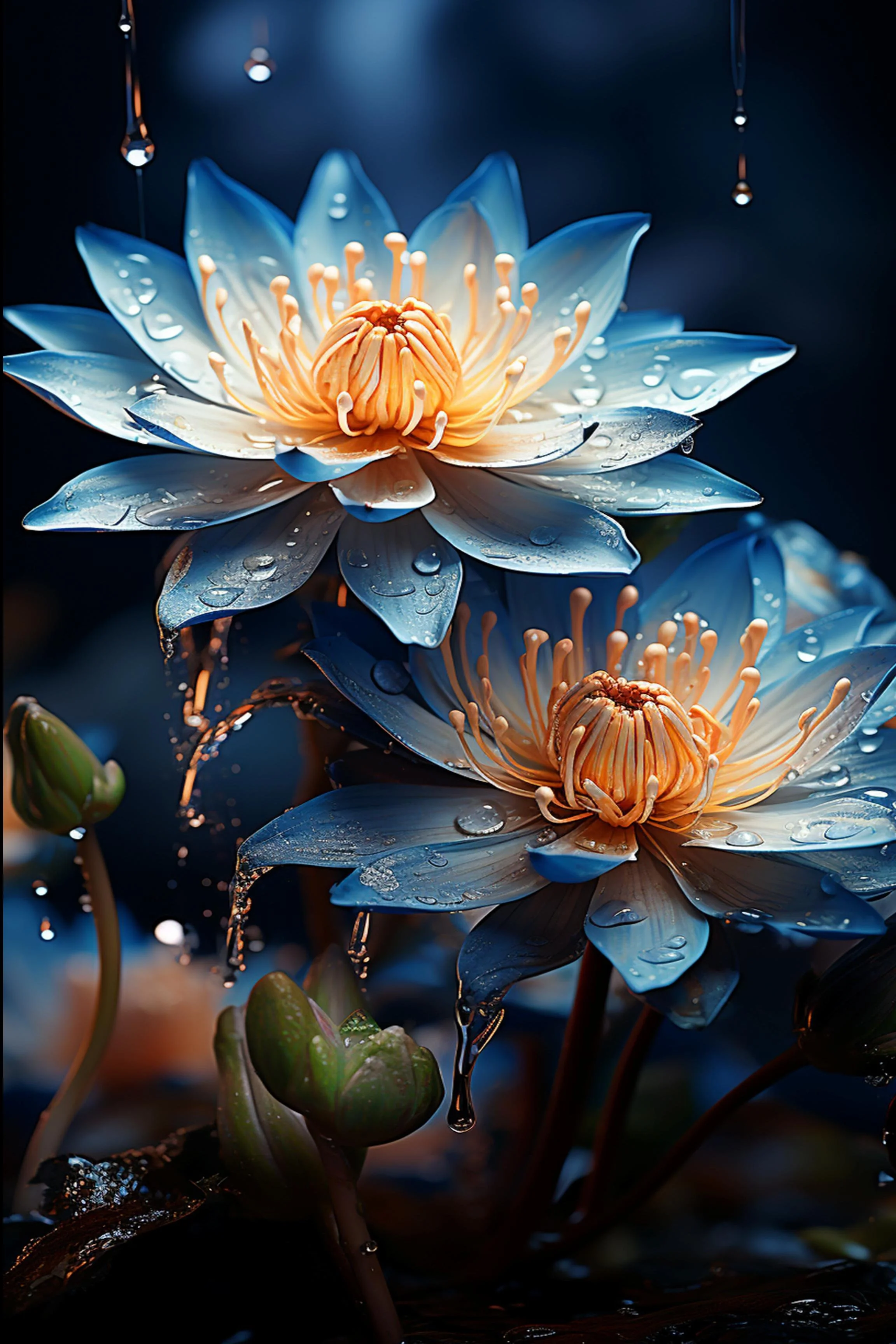 #31 FLOWER ART –  Let Nature Bloom Through Art. — 24H × 36W Digital Art Artwork ID: MWS-FLW-031