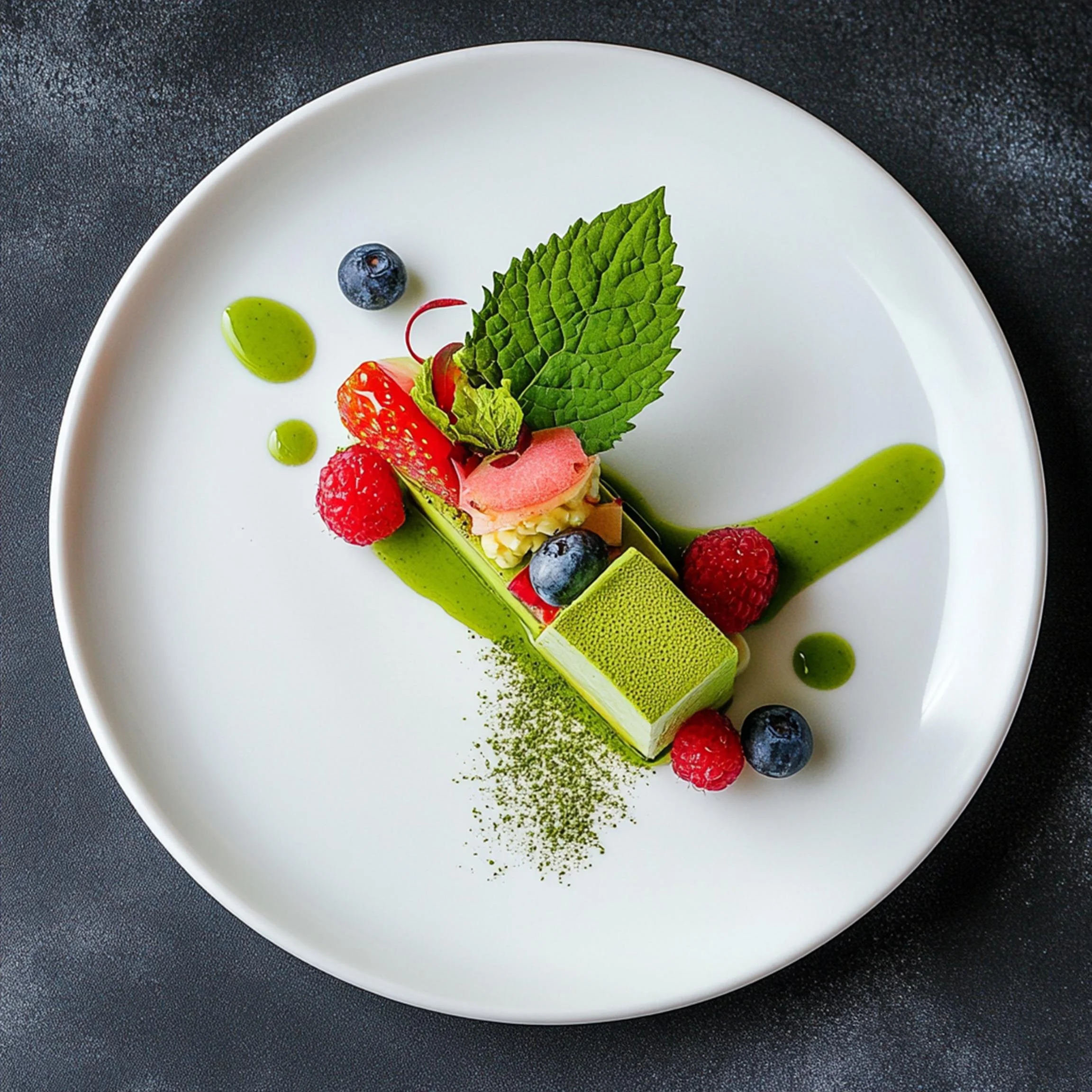 #48 INTL L&H DESSERT  — A Celebration of Sweet Flavor and Global Style. 24H × 34W Digital Art  - MWS-IDG-0048