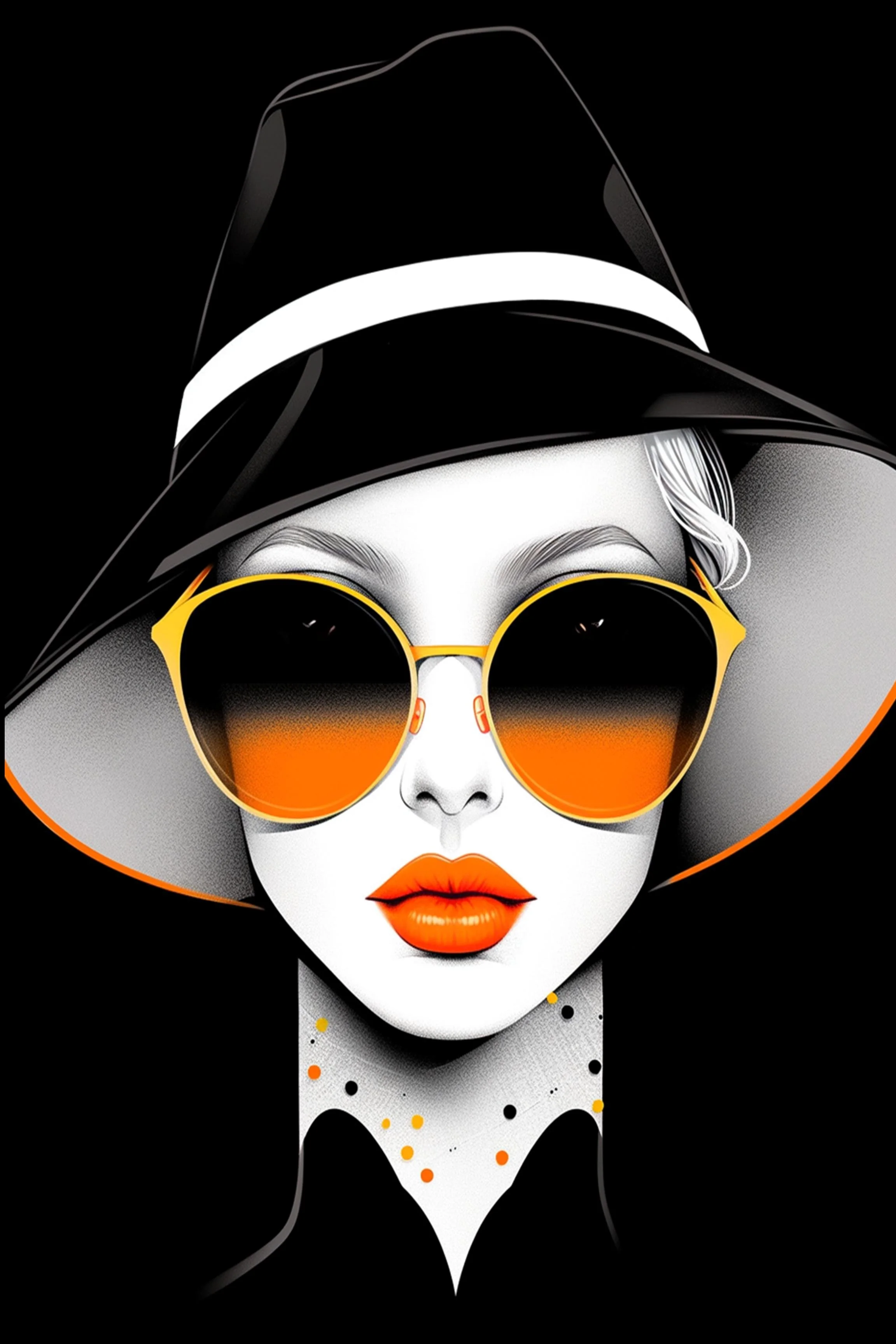 #64 ÉTERNACHIC COLLECTION — Style Changes. Elegance Remains. — 24H × 36W Digital Art — ID; MWS-ETER–0064