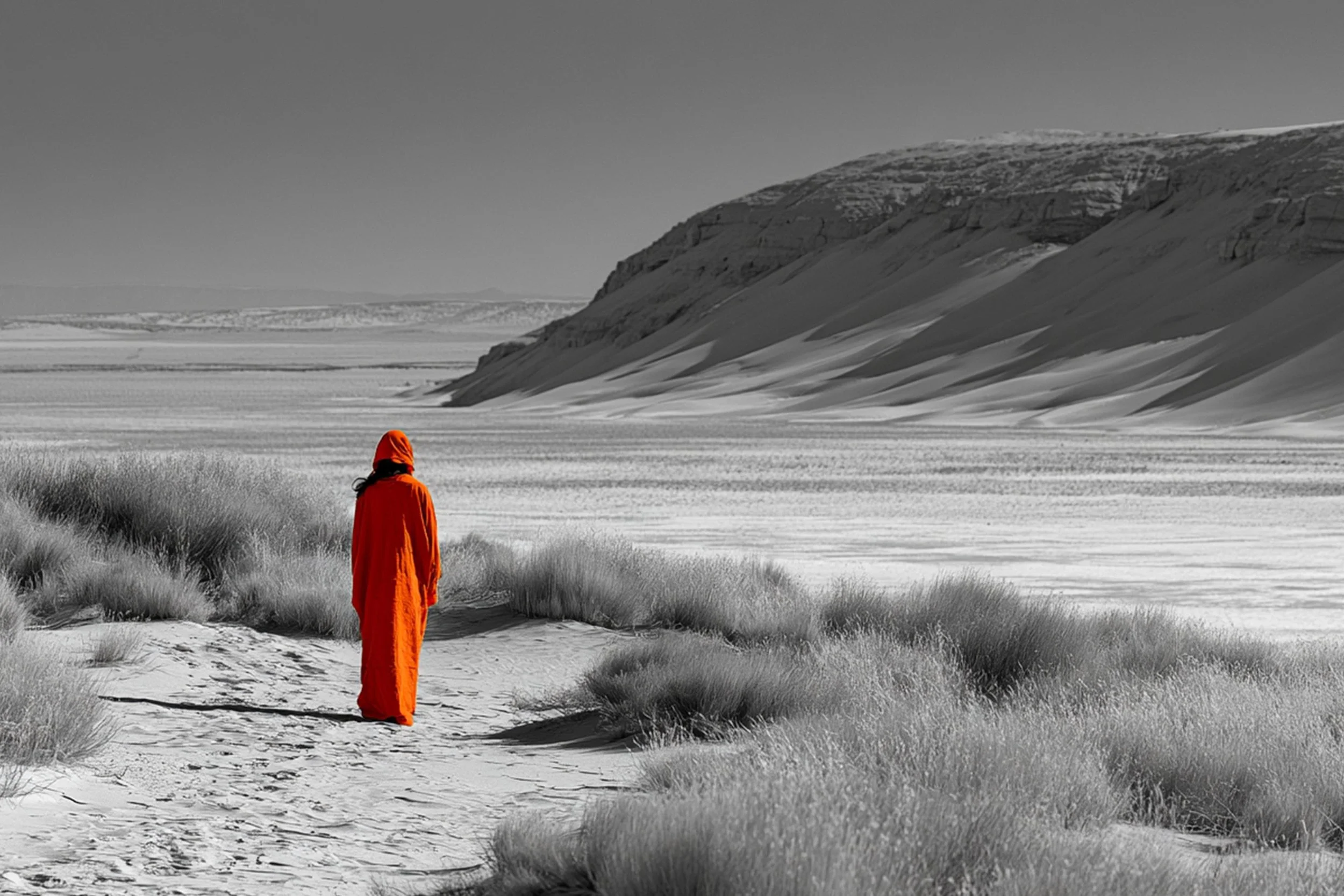 #29 BLACK & WHITE LANDSCAPE — Timeless Beauty in Every View 24W X 36H