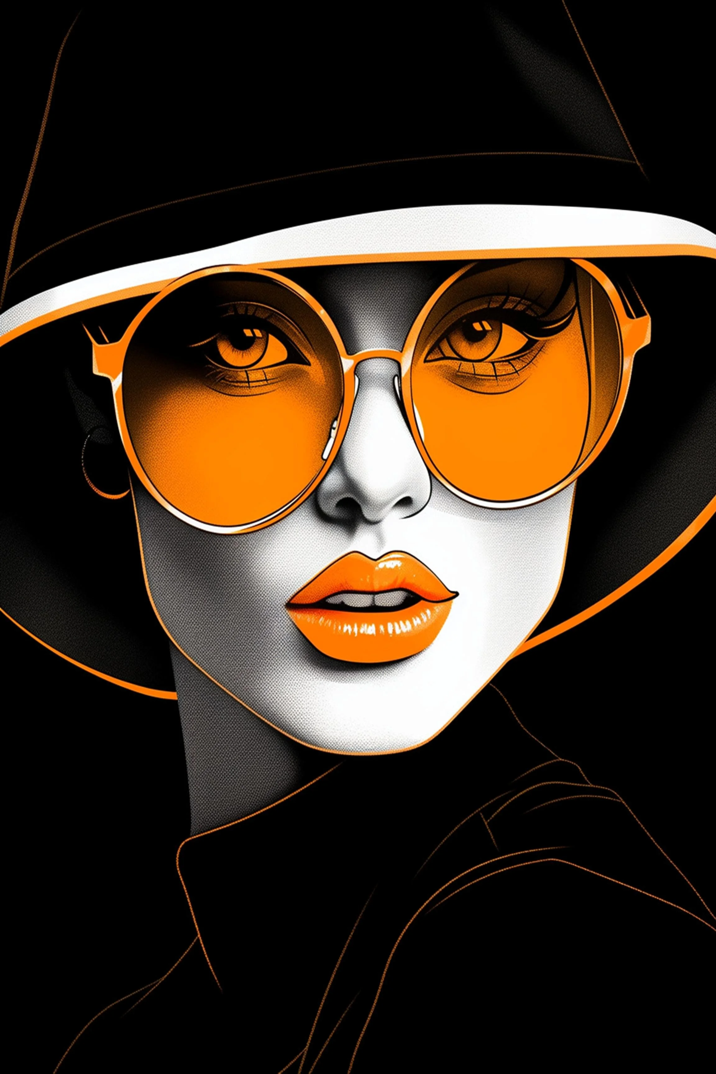 #43 ÉTERNACHIC COLLECTION — Style Changes. Elegance Remains. — 24H × 36W Digital Art — ID; MWS-ETER–0043