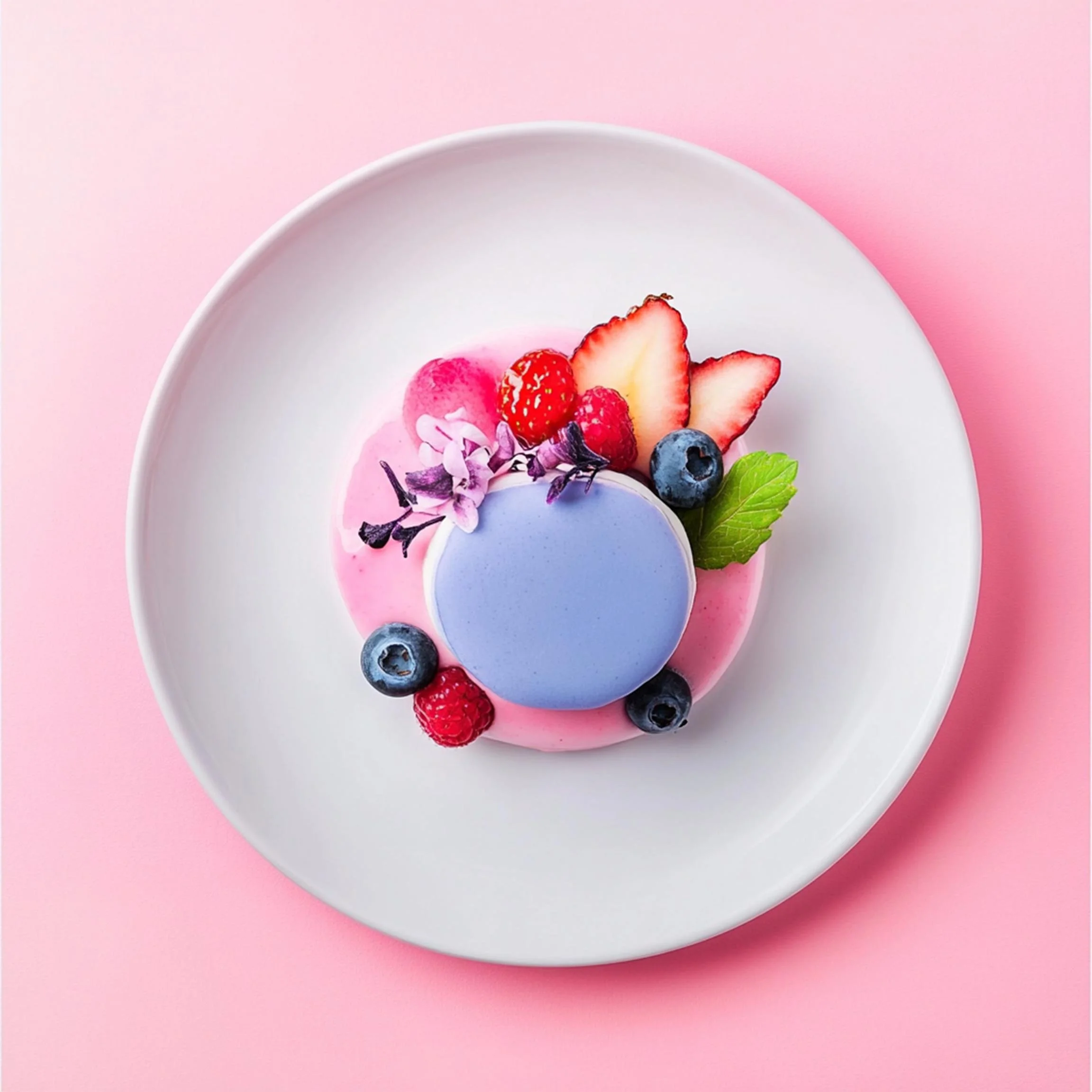 #23 INTL L&H DESSERT  — A Celebration of Sweet Flavor and Global Style. 24H × 34W Digital Art  - MWS-IDG-0023