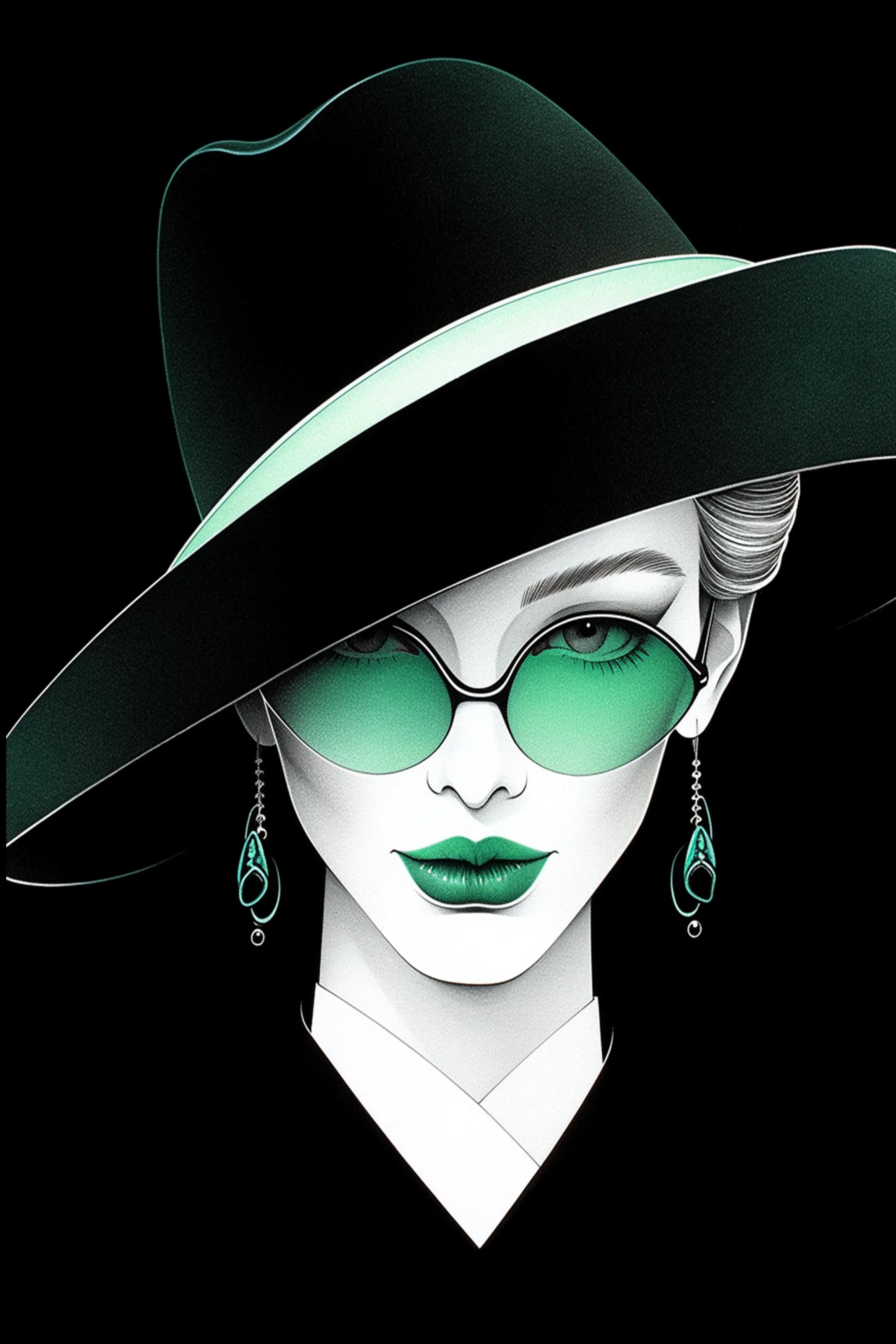 #19 ÉTERNACHIC COLLECTION — Style Changes. Elegance Remains. — 24H × 36W Digital Art — ID; MWS-ETER–0019