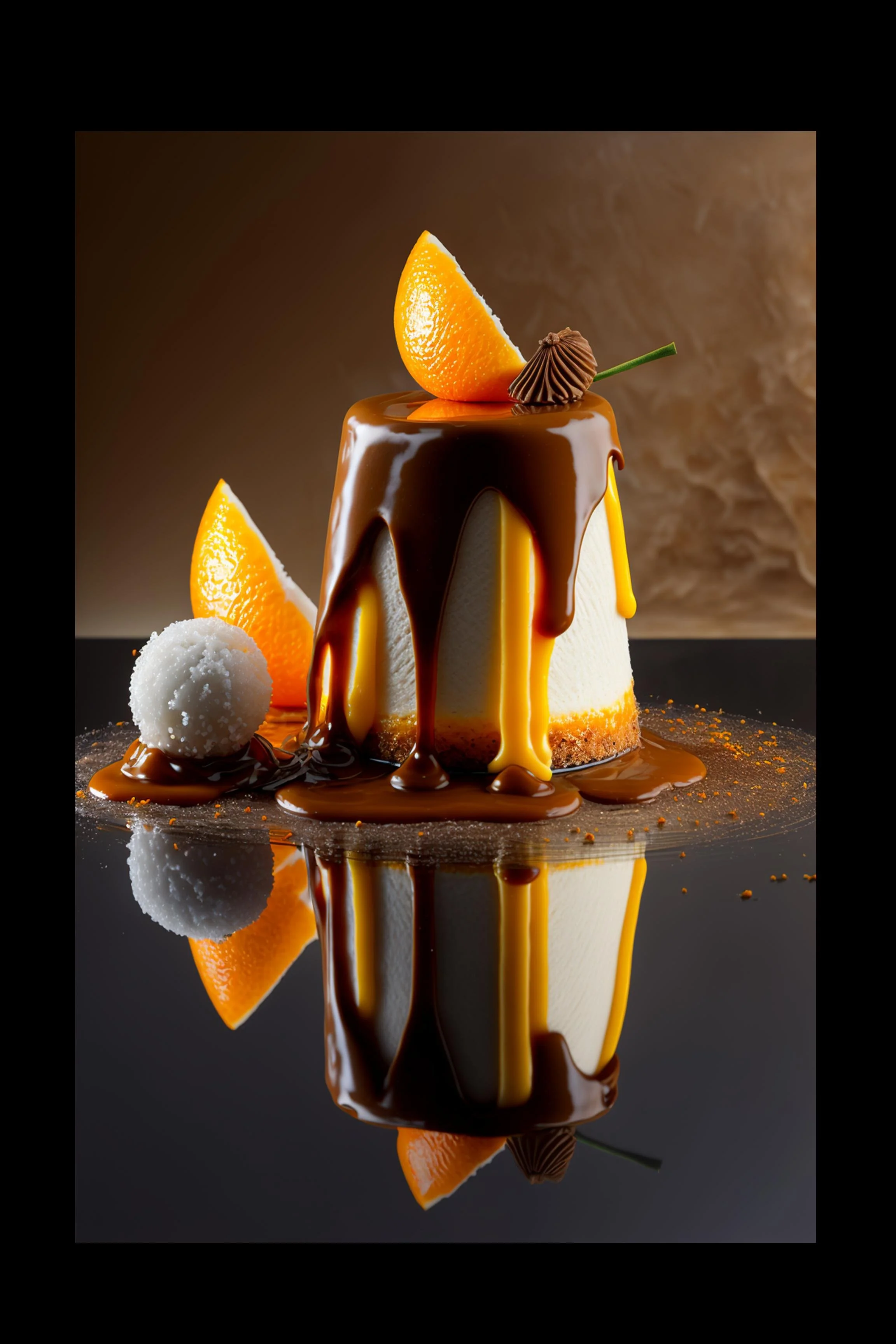 #34 International Dessert & Gourmet — A Celebration of Sweet Flavor and Global Style. 24H × 36W Digital Art  - MWS-INTL-0034