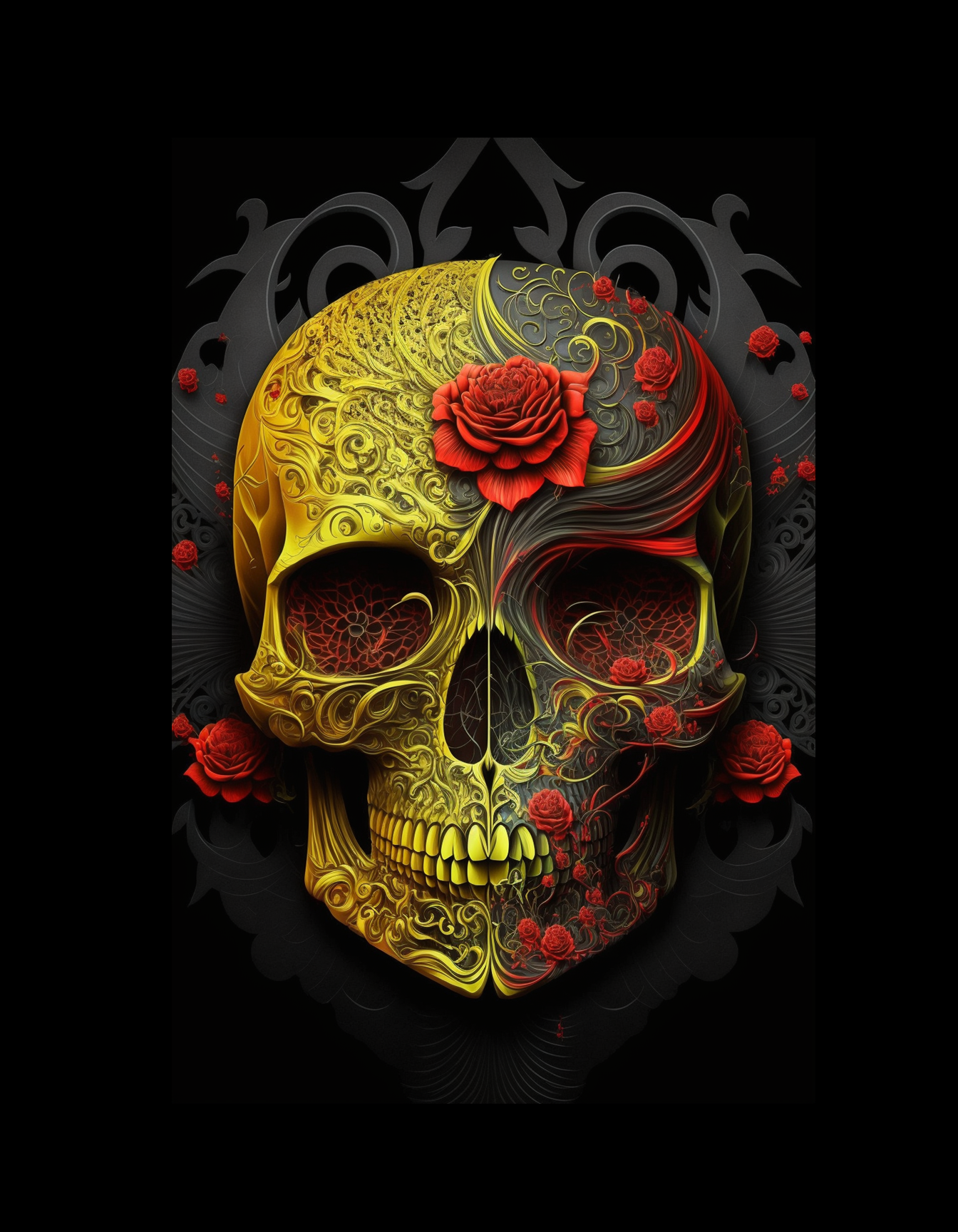 12  FLOWER SKULL ART VOL 9 BY MYCHAEL WONG.png