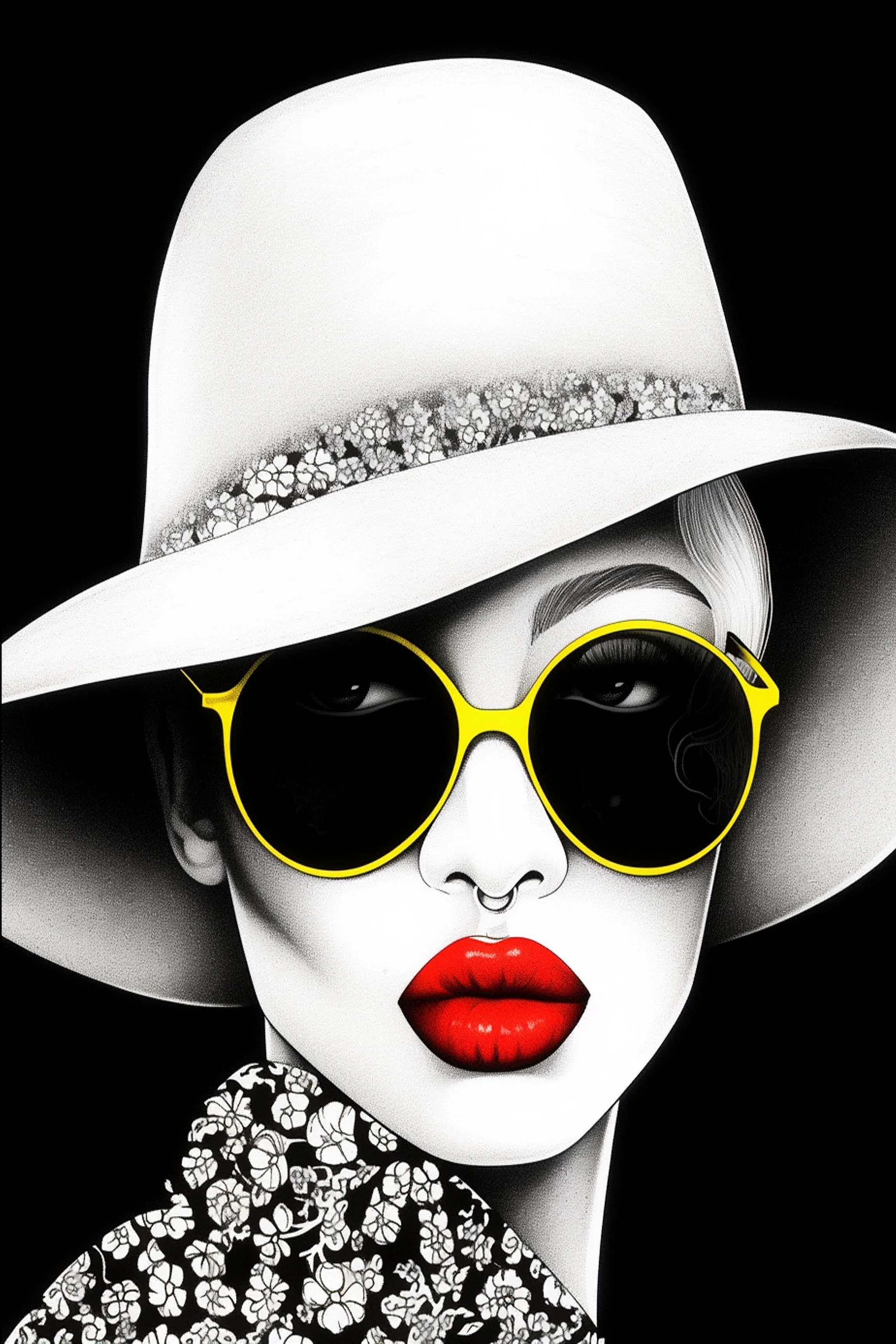 #12 ÉTERNACHIC COLLECTION — Style Changes. Elegance Remains. — 24H × 36W Digital Art — ID; MWS-ETER–0012