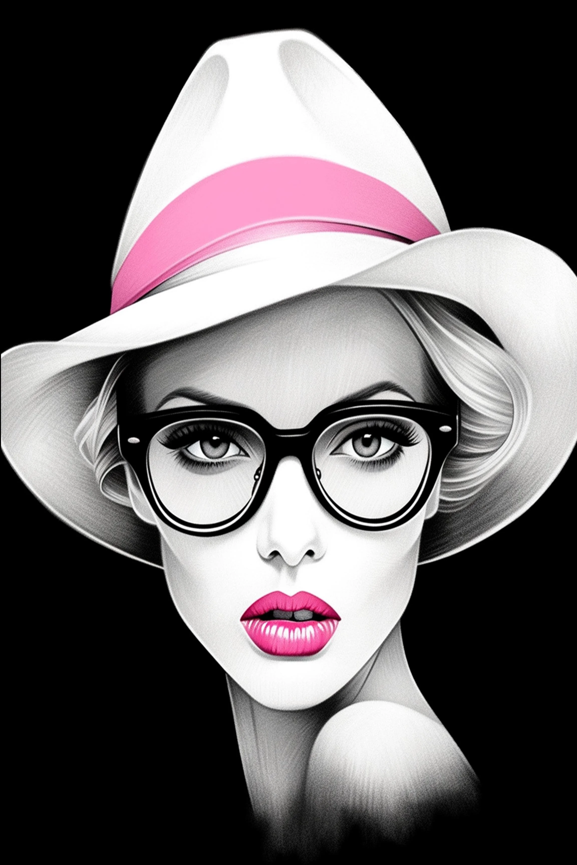 #50 ÉTERNACHIC COLLECTION — Style Changes. Elegance Remains. — 24H × 36W Digital Art — ID; MWS-ETER–0050