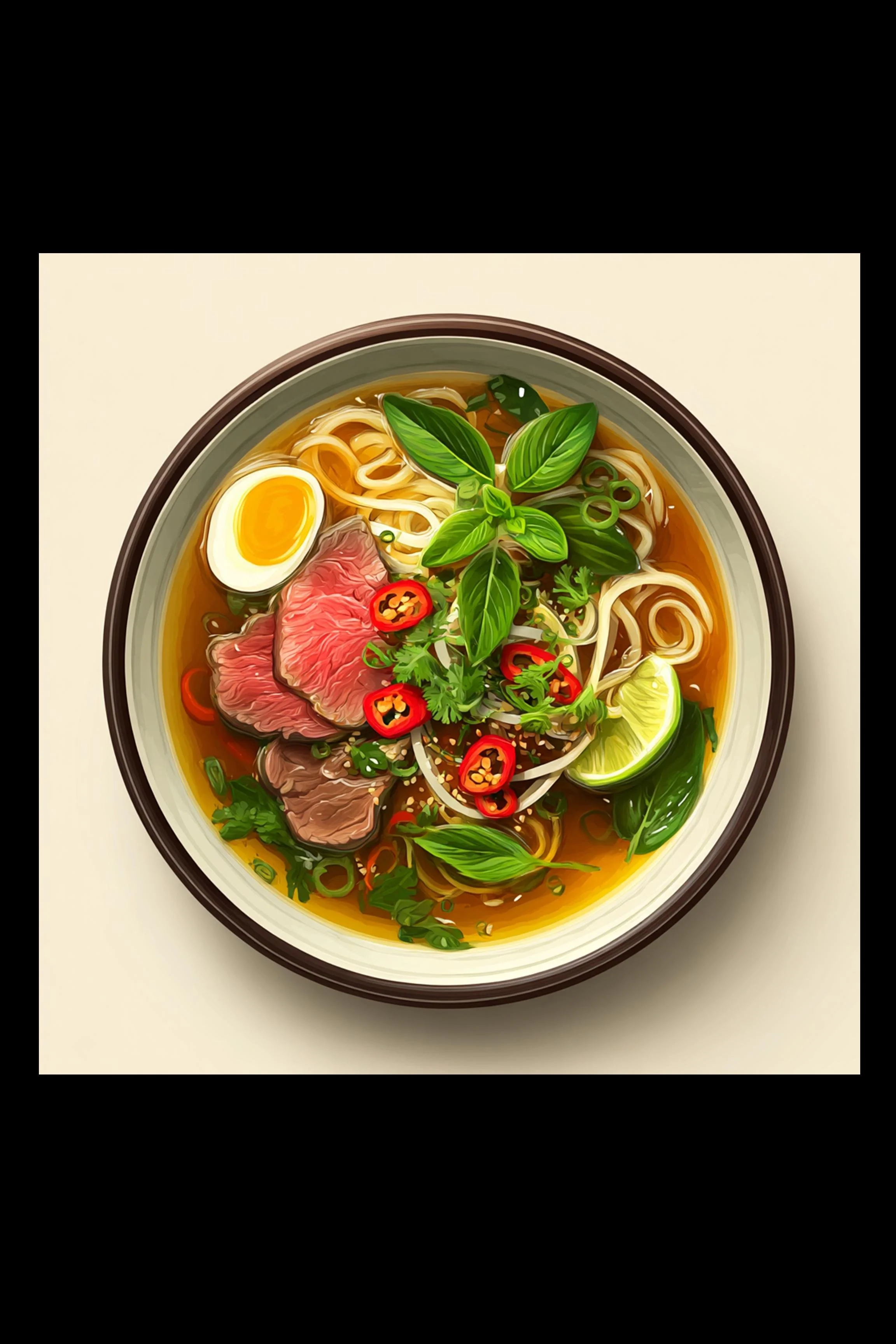 #10 Vietnamese Gourmet & Dessert — A Taste of Vietnam, Celebrated Through Art. — 24H × 24W Digital Art - MWS-VGD-00010
