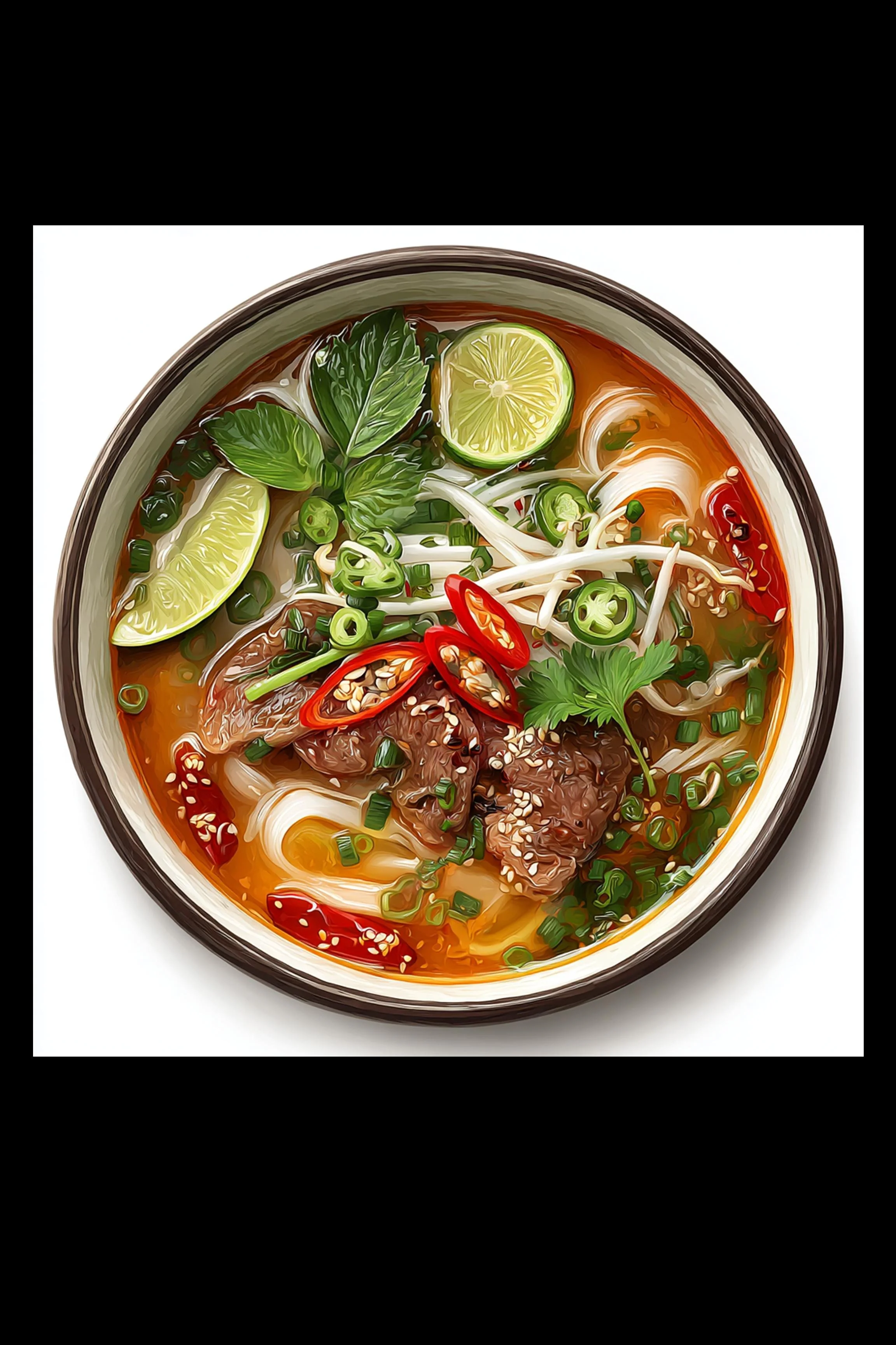 #21 Vietnamese Gourmet & Dessert — A Taste of Vietnam, Celebrated Through Art. — 24H × 24W Digital Art - MWS-VGD-0021