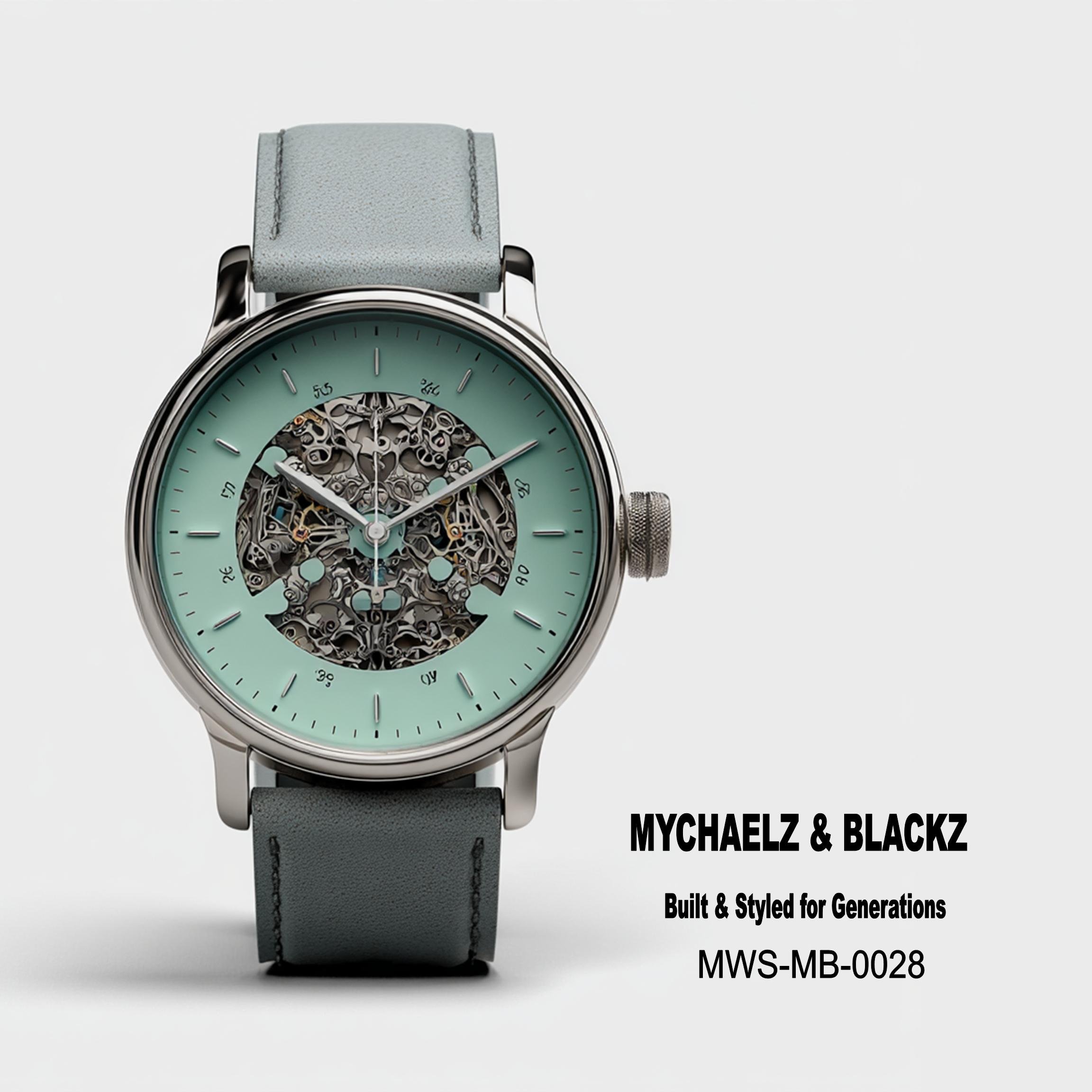 #28 Mychaelz & Blackz Watch — Built & Styled for Generations 24H × 24W Digital Art  - MWS-MB-0028