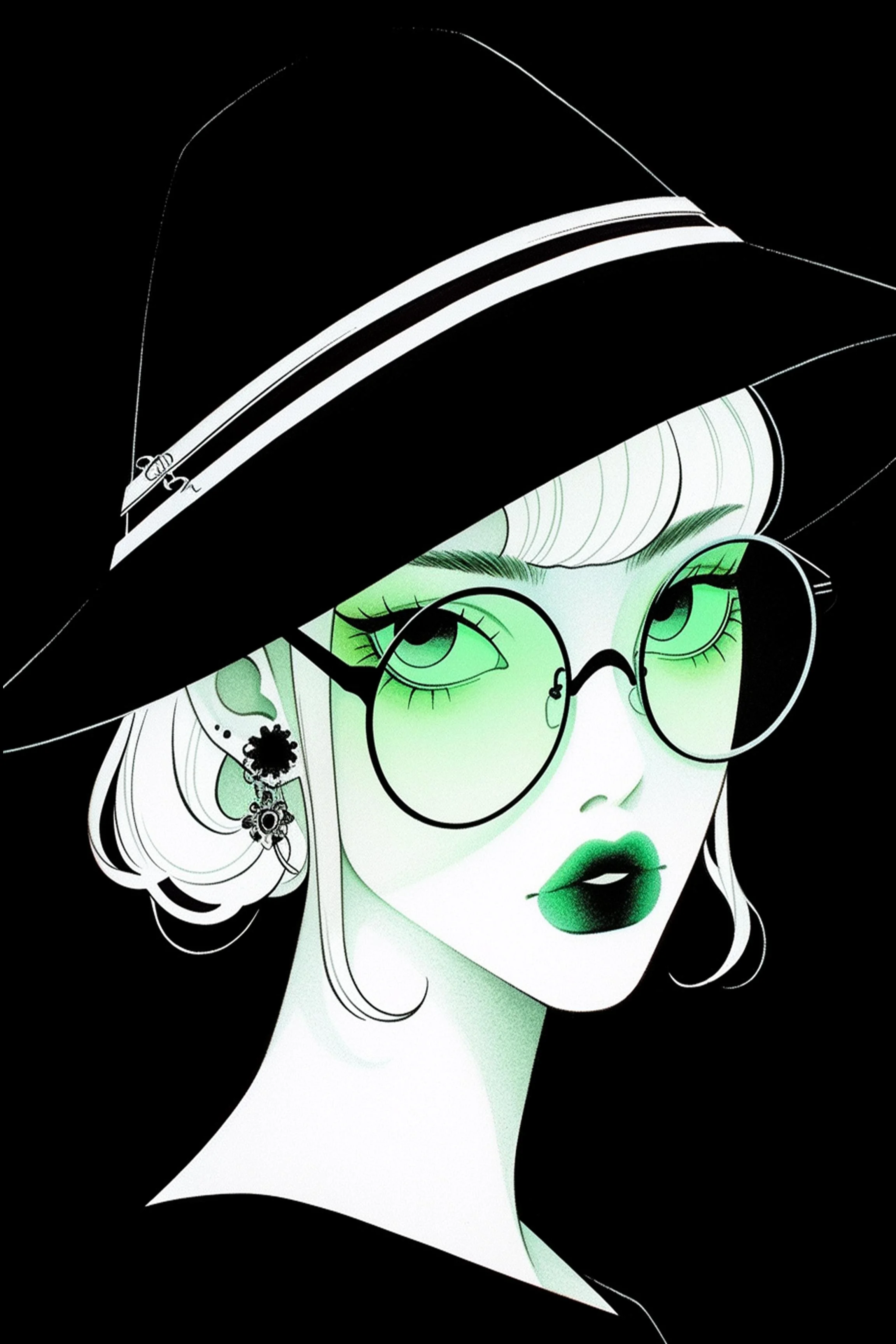 #8 ÉTERNACHIC COLLECTION — Style Changes. Elegance Remains. — 24H × 36W Digital Art — ID; MWS-ETER–008