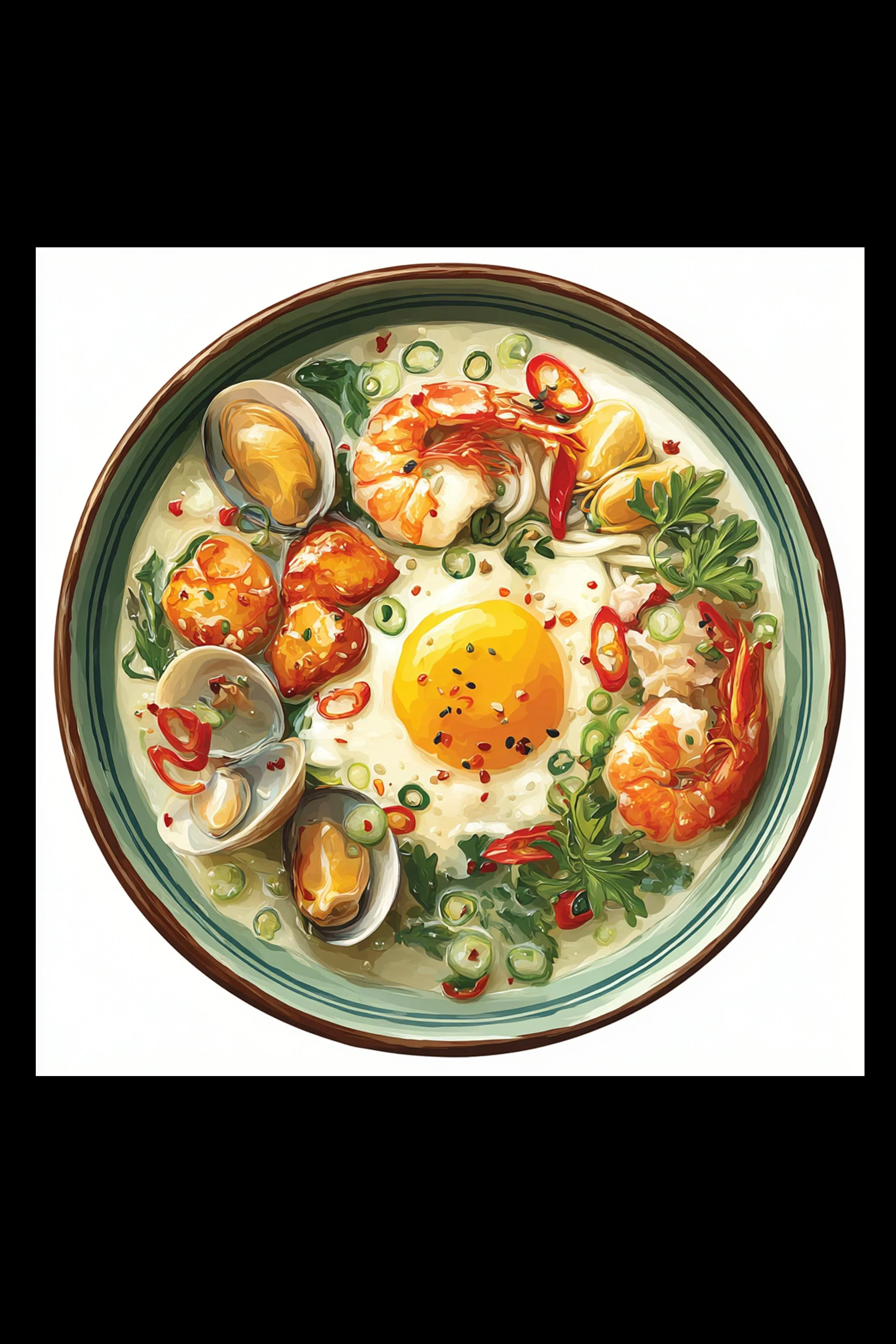 #38 Vietnamese Gourmet & Dessert — A Taste of Vietnam, Celebrated Through Art. — 24H × 24W Digital Art - MWS-VGD-0038