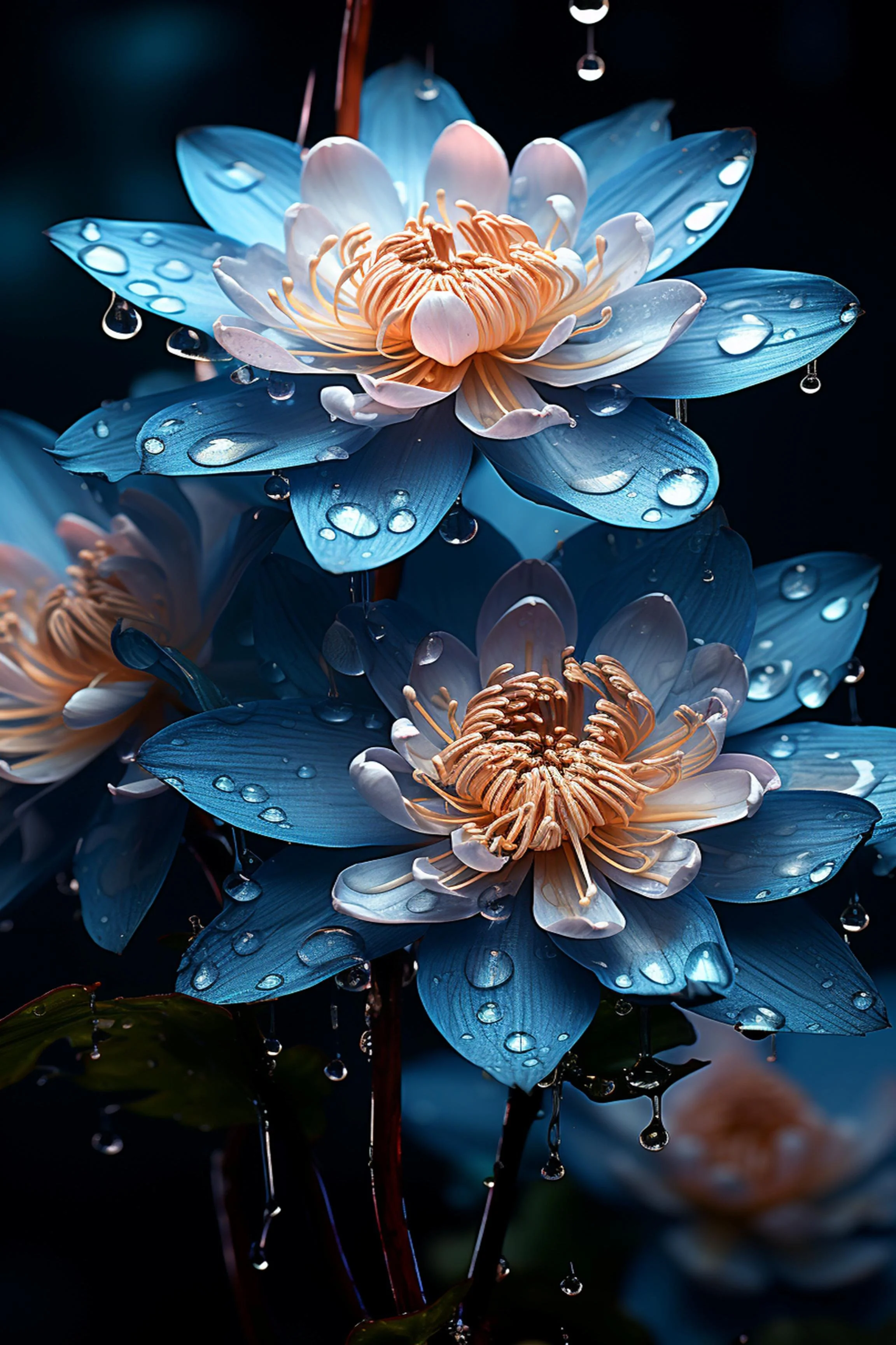 #23 FLOWER ART –  Let Nature Bloom Through Art. — 24H × 36W Digital Art Artwork ID: MWS-FLW-023