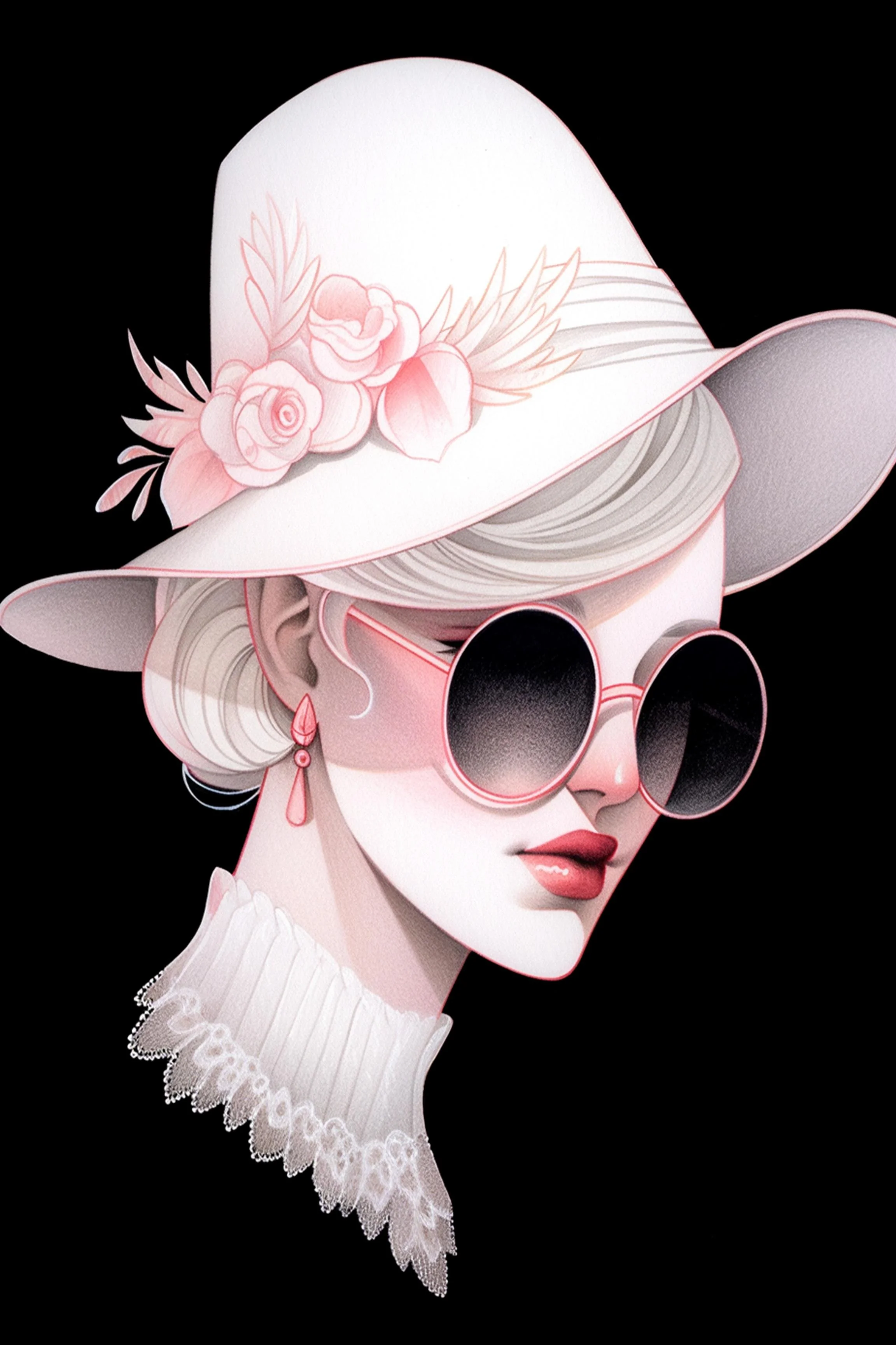 #87 ÉTERNACHIC COLLECTION — Style Changes. Elegance Remains. — 24H × 36W Digital Art — ID; MWS-ETER–0087