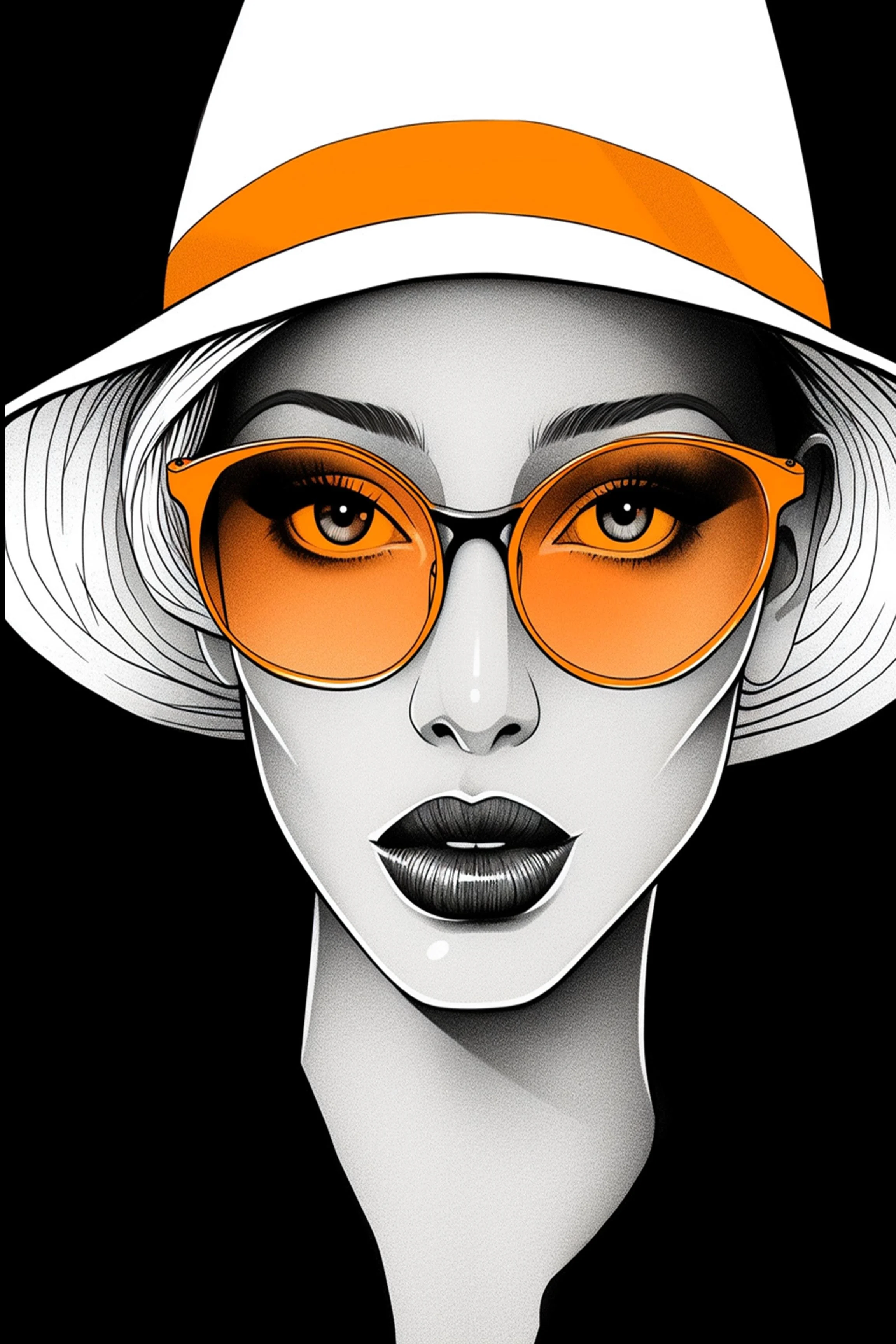 #59 ÉTERNACHIC COLLECTION — Style Changes. Elegance Remains. — 24H × 36W Digital Art — ID; MWS-ETER–0059